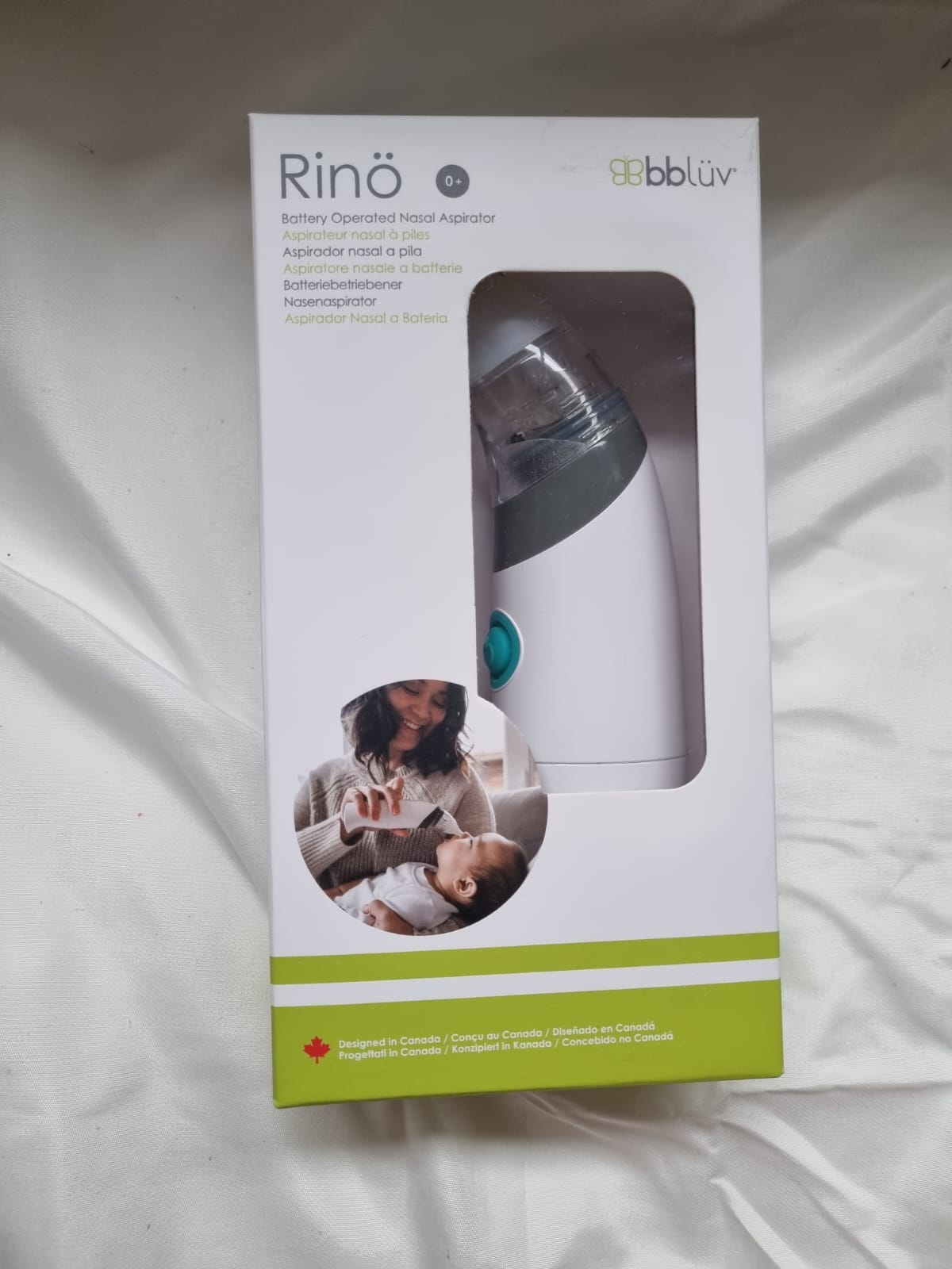 (#PG2854) Aspiradora nasal modelo Rinö. Marca Bbluv