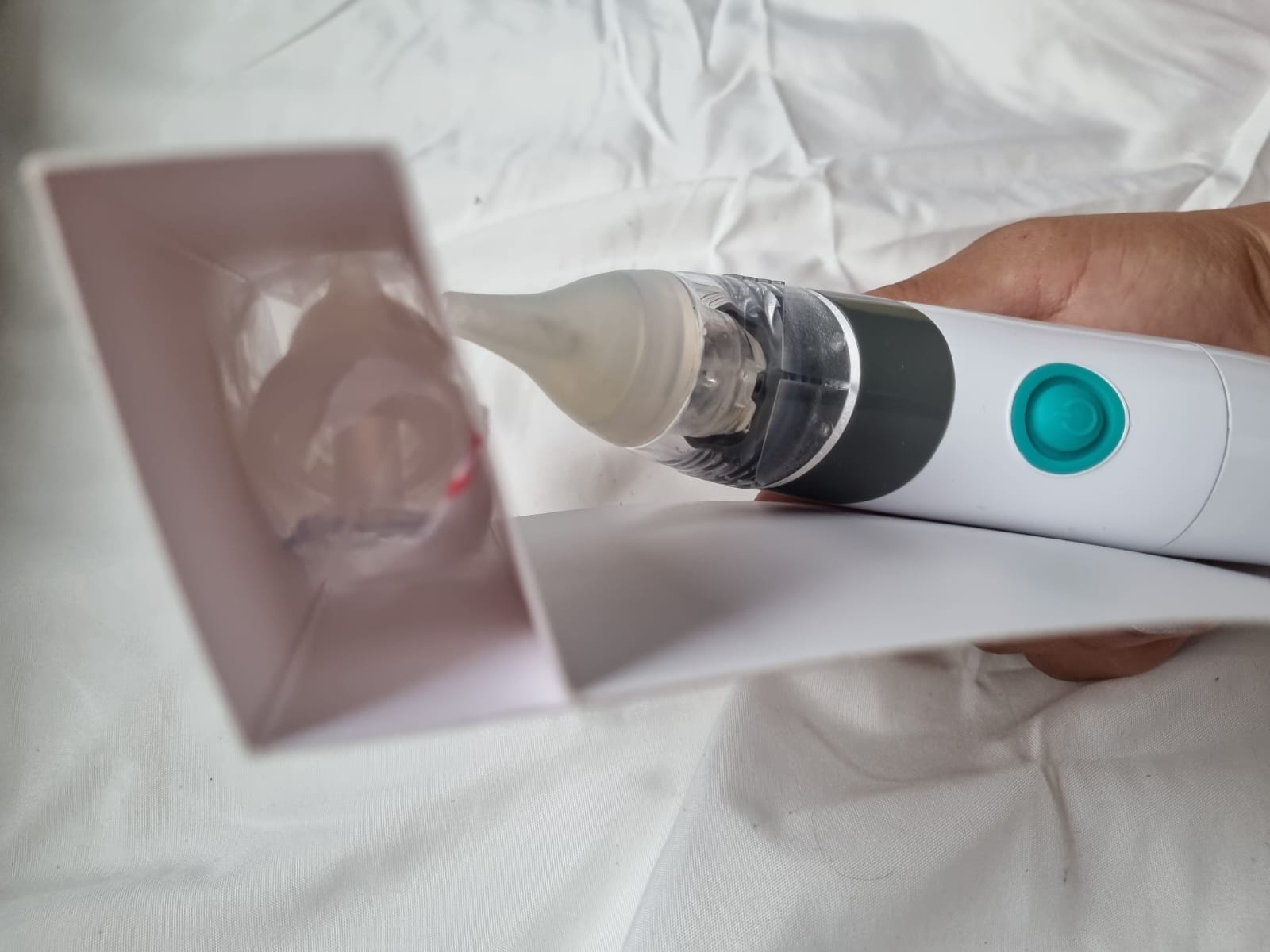 (#PG2854) Aspiradora nasal modelo Rinö. Marca Bbluv