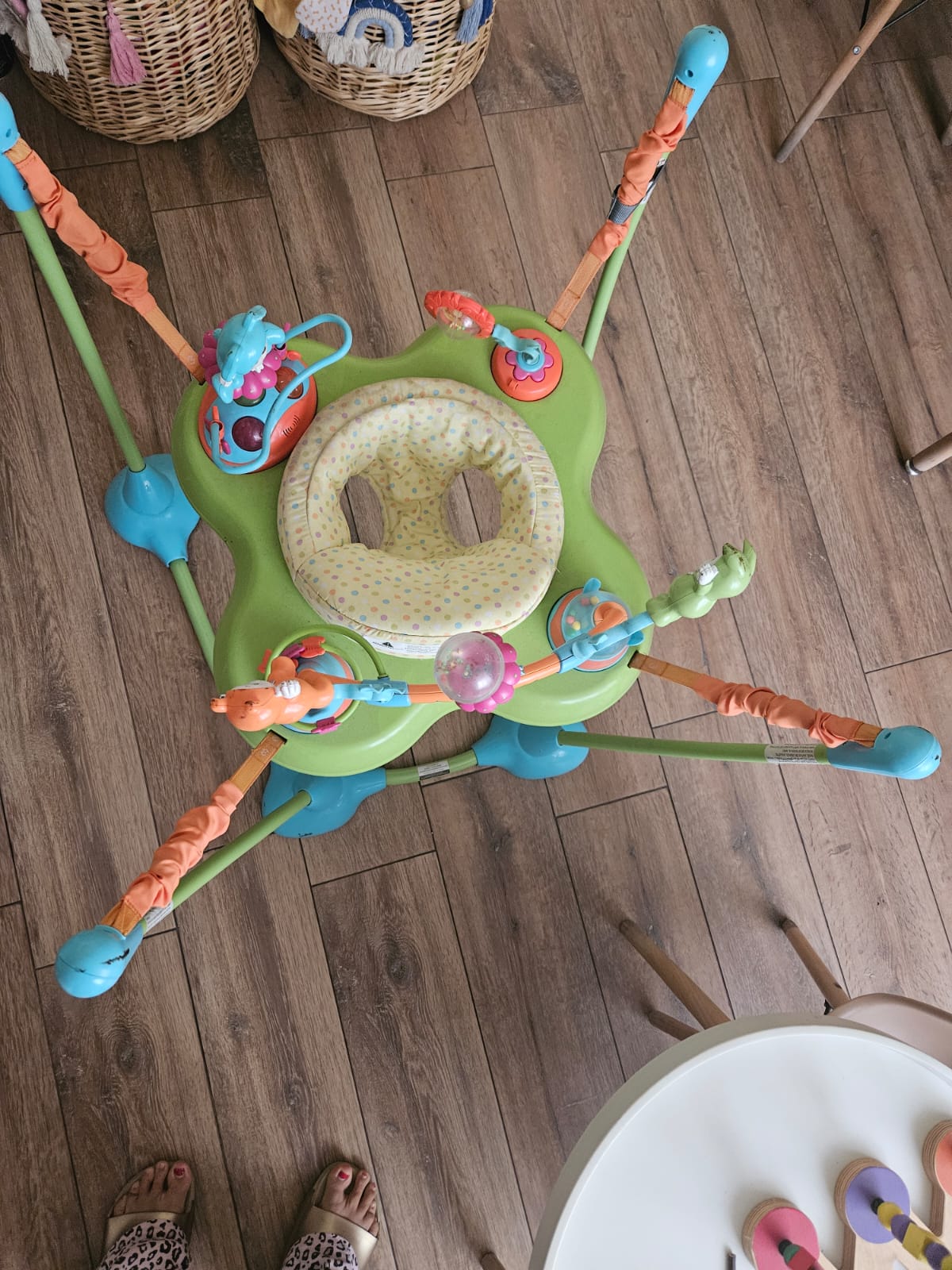 (#PG2856) Centro de actividades saltarín. Marca Infanti