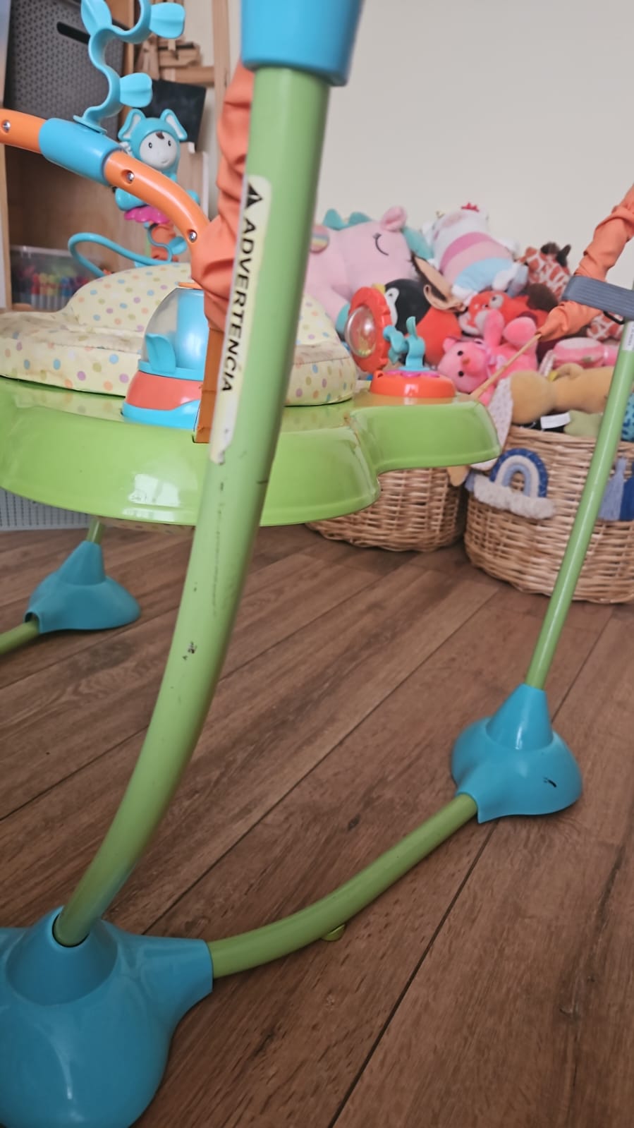 (#PG2856) Centro de actividades saltarín. Marca Infanti