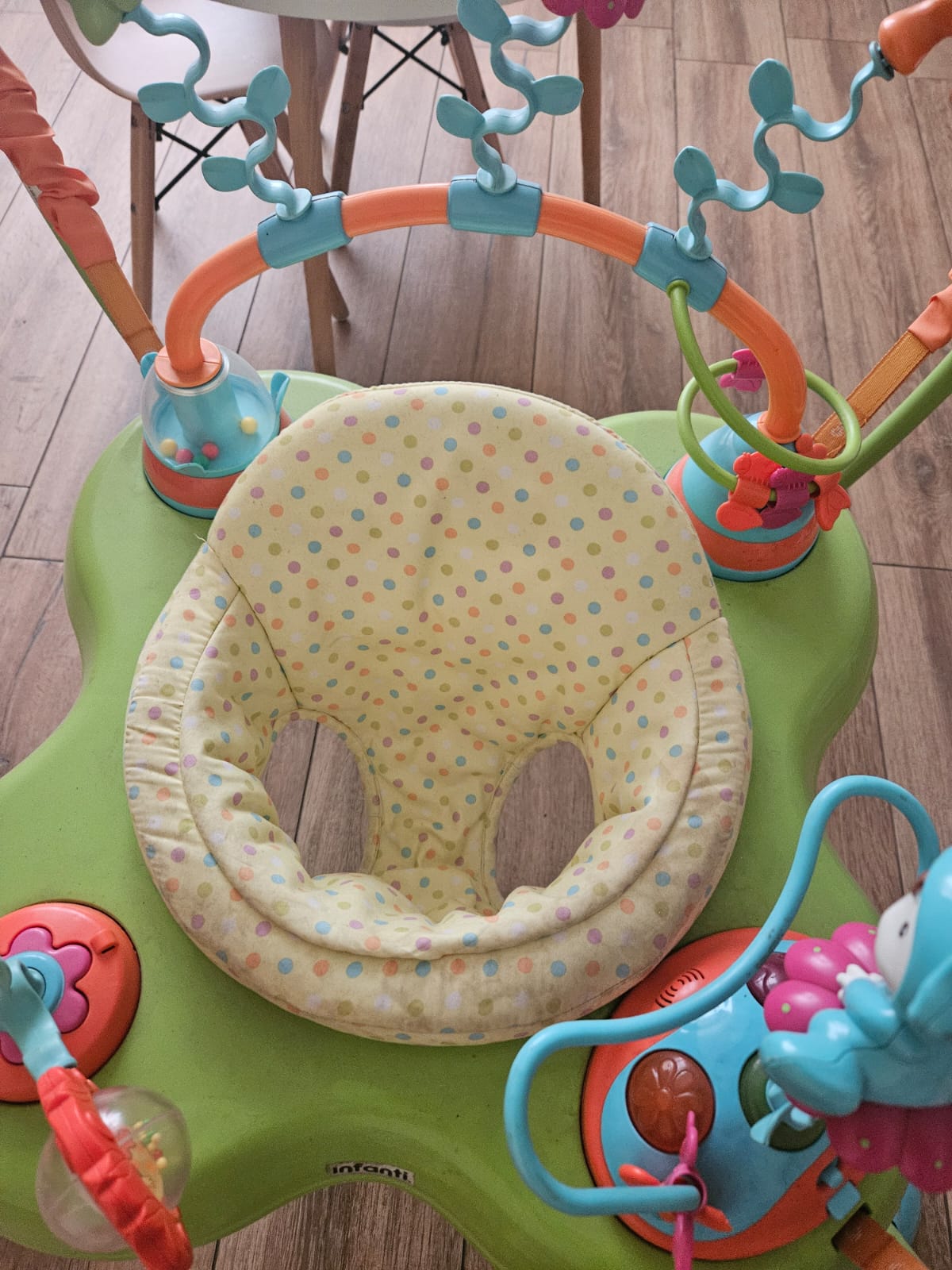 (#PG2856) Centro de actividades saltarín. Marca Infanti