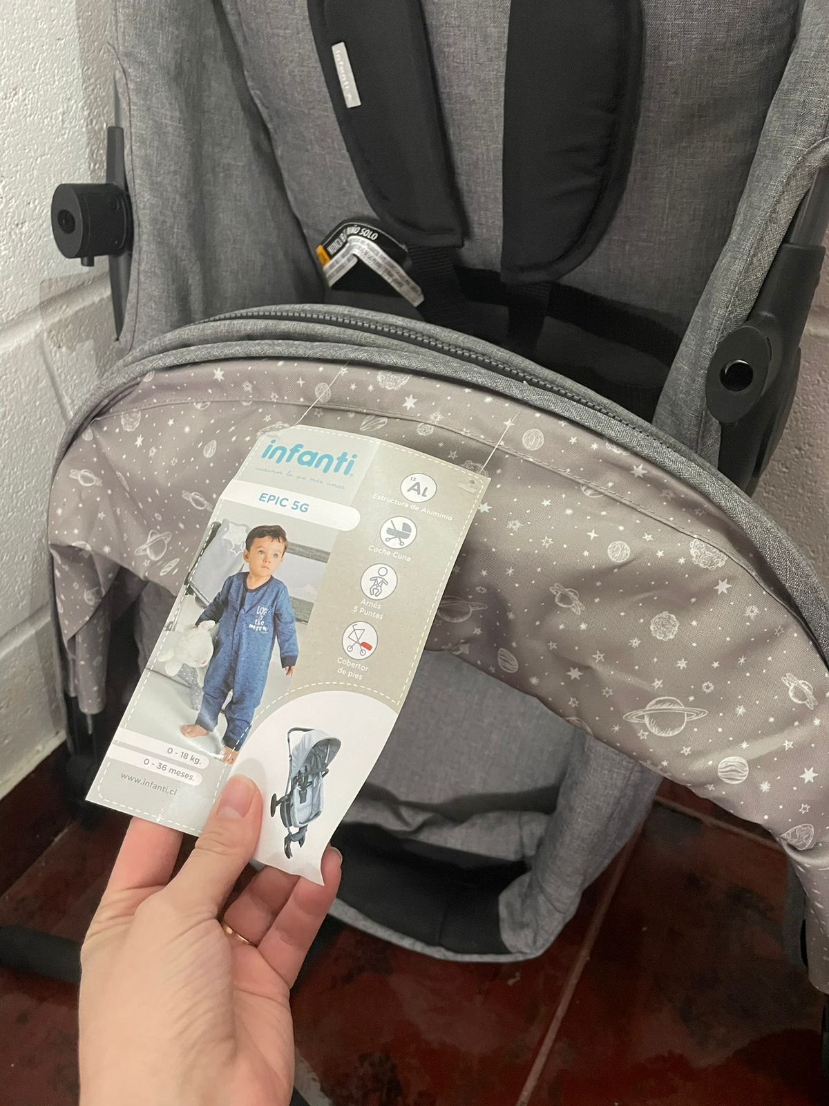 (#PG2859) Coche Travel system epic 5g. Marca Infanti