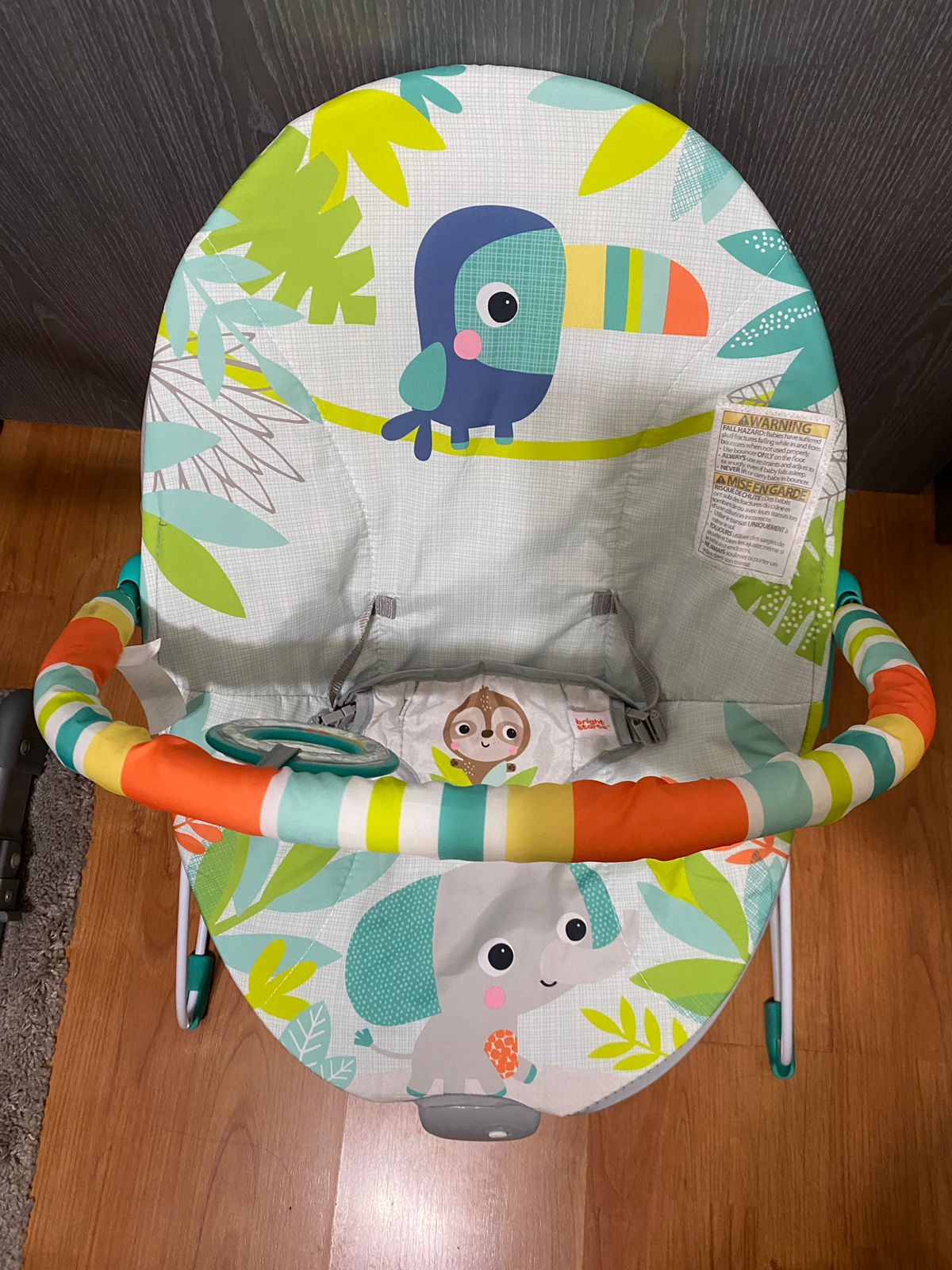 (#PG2873) Silla nido mecedora. Marca Bright Starts