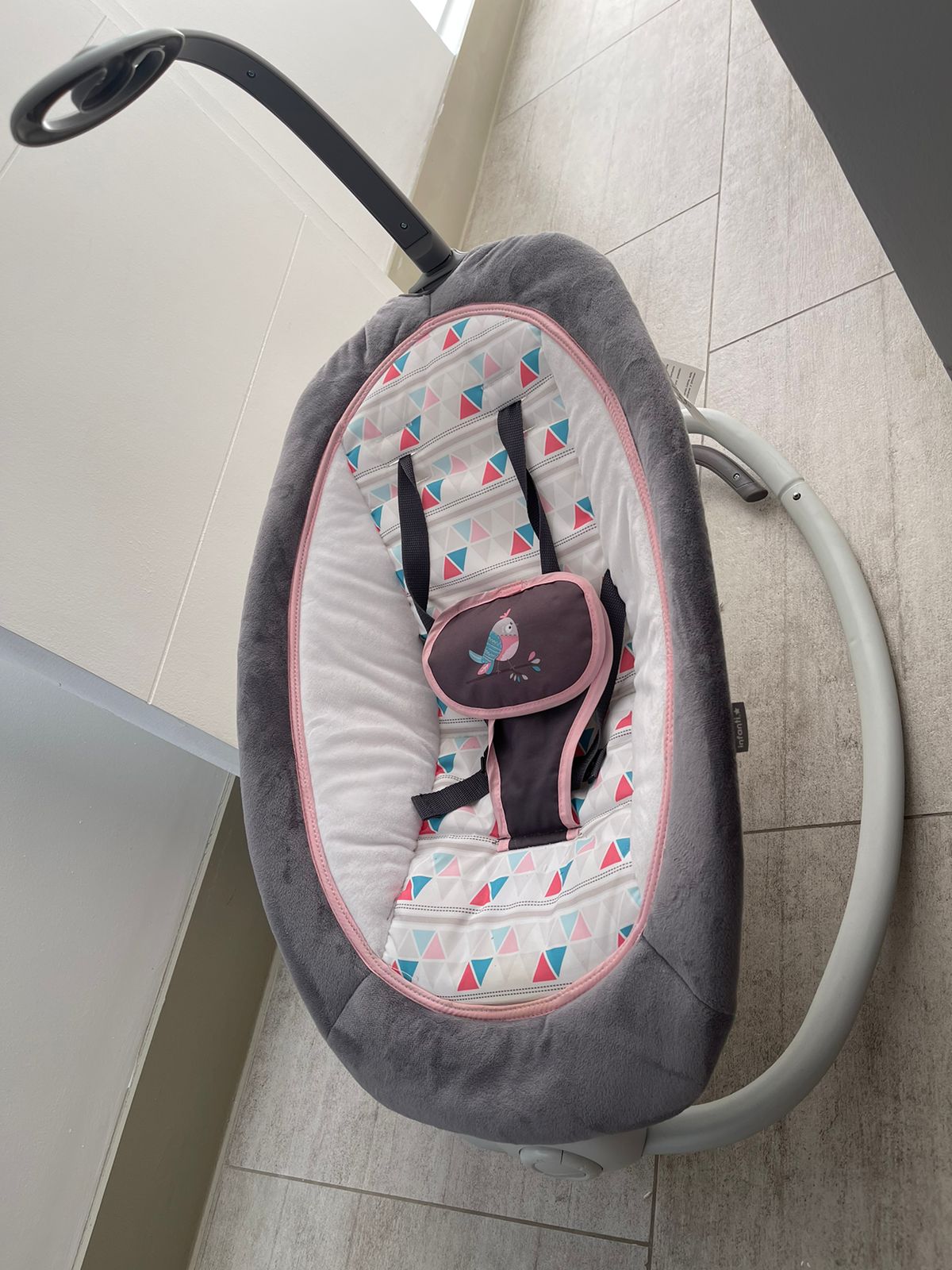 (#PG2877) Silla bouncer vibradora musical y plegable. Marca Infanti