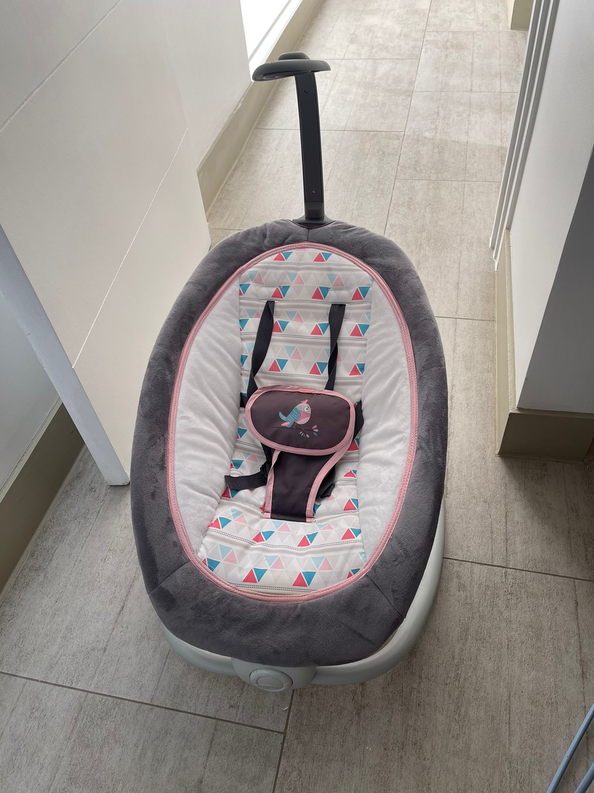 (#PG2877) Silla bouncer vibradora musical y plegable. Marca Infanti