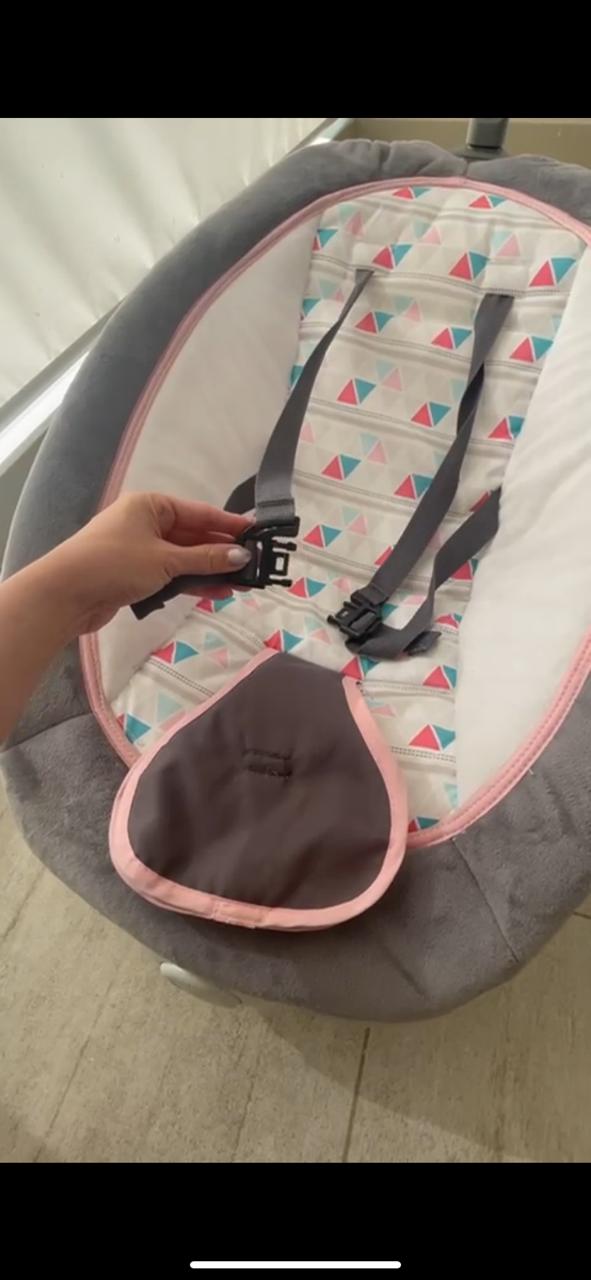 (#PG2877) Silla bouncer vibradora musical y plegable. Marca Infanti