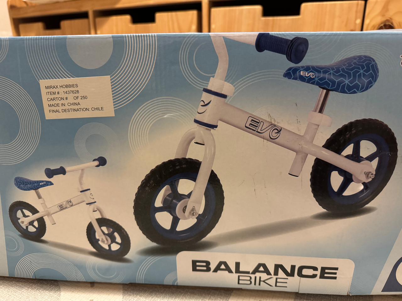 (#PG2908) Bicicleta de equilibrio eco. Marca Genérica