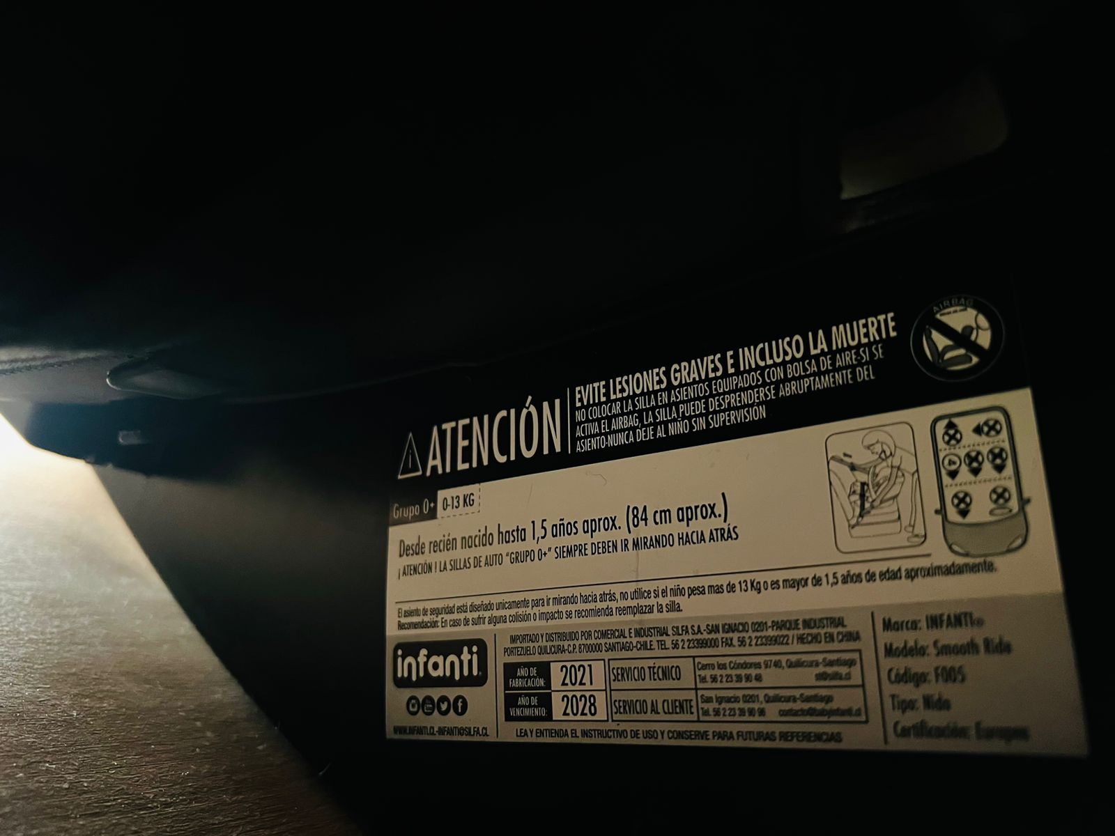 (#PG2909) Coche I giro 360. Marca Infanti