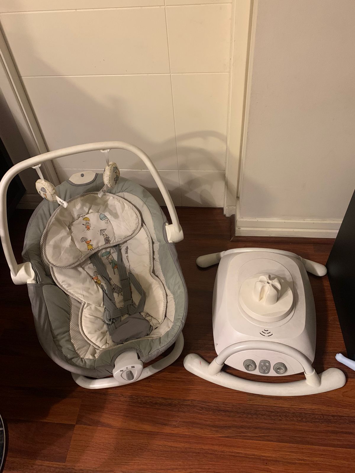 (#PG2919) Silla columpio mecedor Sansa 2 en 1. Marca Joie