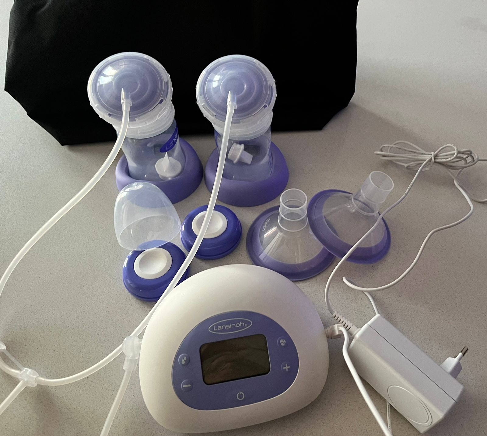 (#PG2922) Extractor de leche eléctrico. Marca Lansinoh