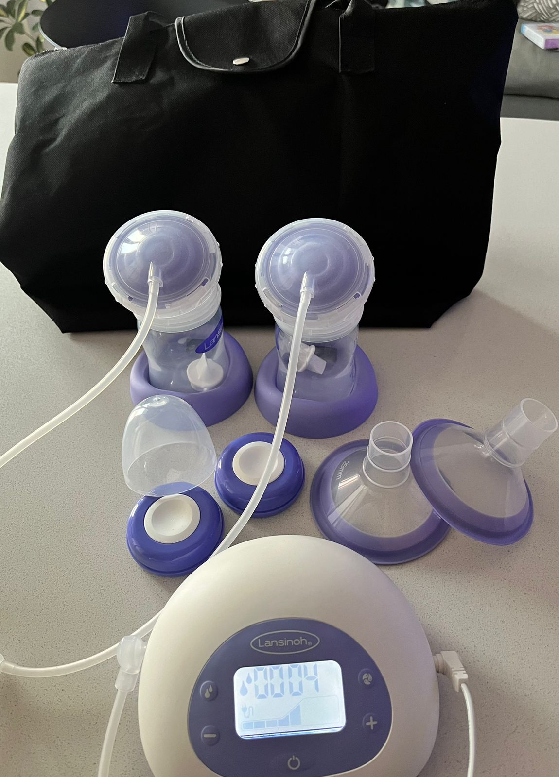 (#PG2922) Extractor de leche eléctrico. Marca Lansinoh