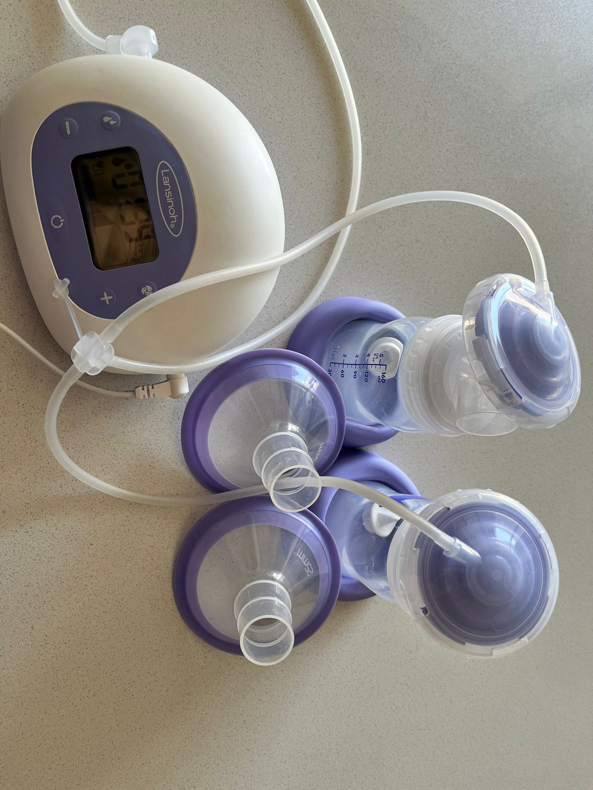 (#PG2922) Extractor de leche eléctrico. Marca Lansinoh