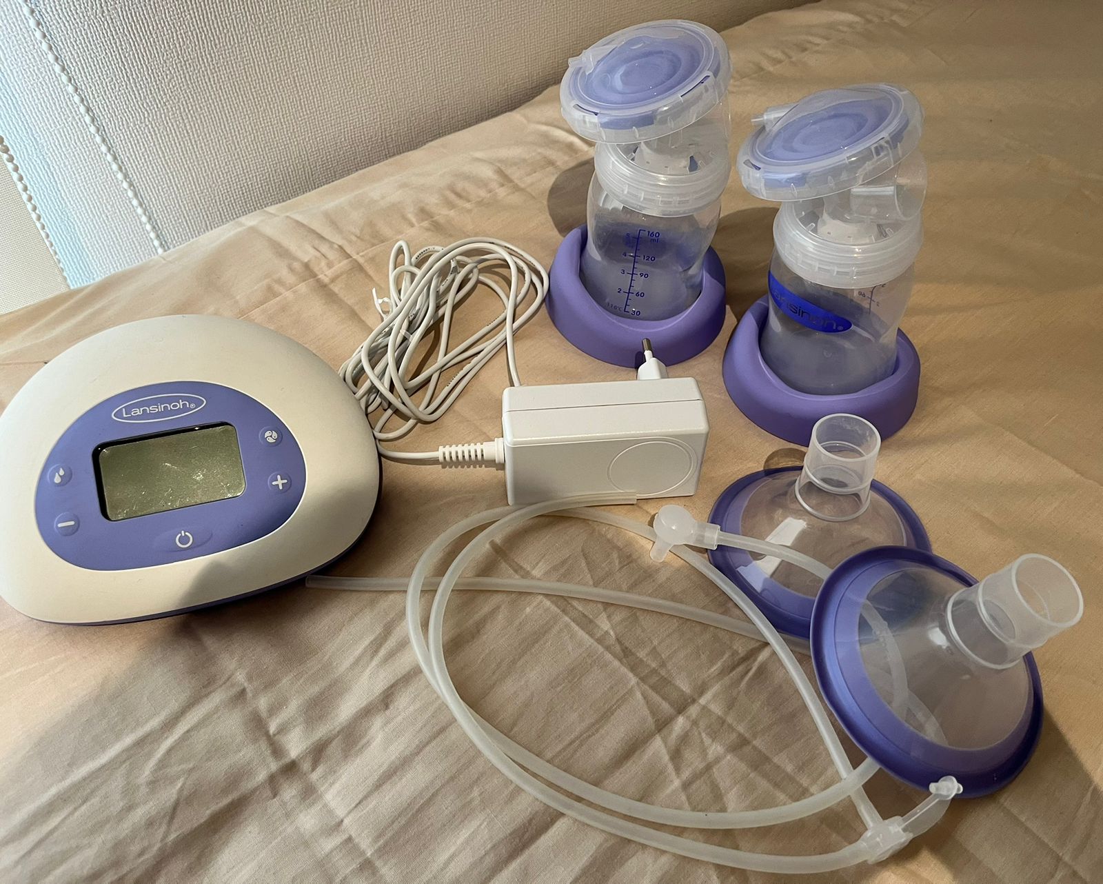 (#PG2922) Extractor de leche eléctrico. Marca Lansinoh