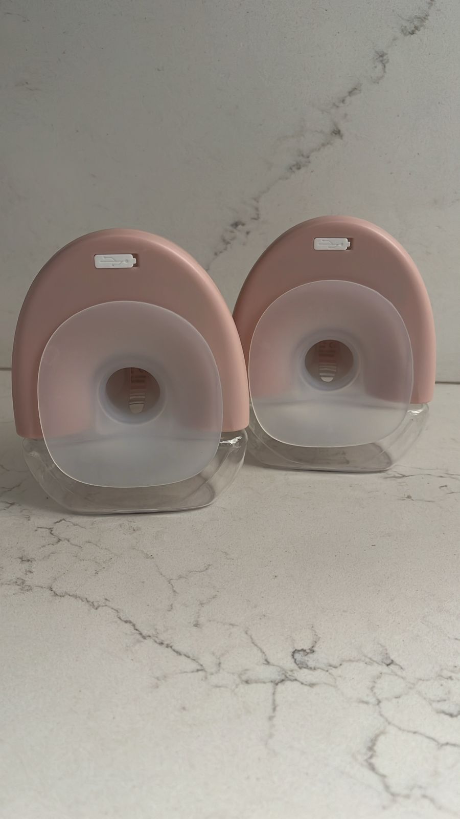 (#PG2938) Extractor de leche eléctrico manos libres drop doble. Marca Super Mom