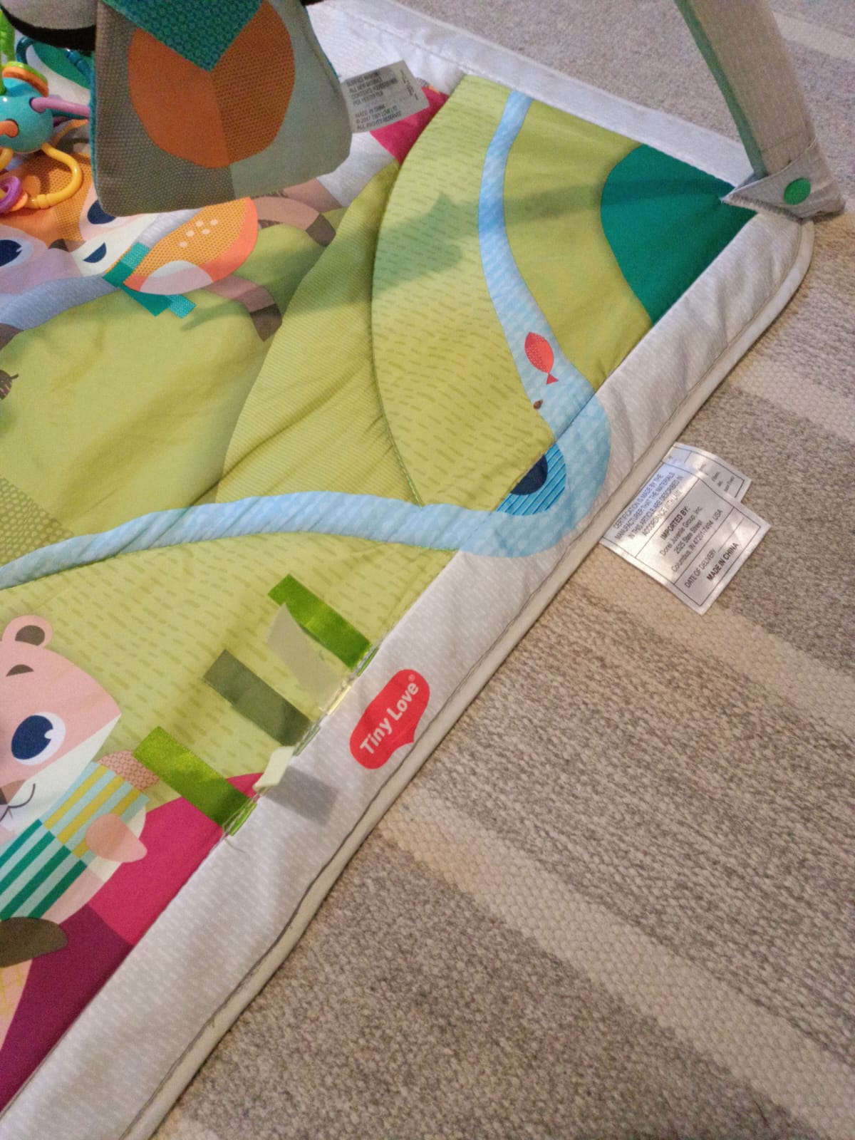 (#PG2955) Gimnasio Into the Forest Gymini Deluxe. Marca Tiny Love