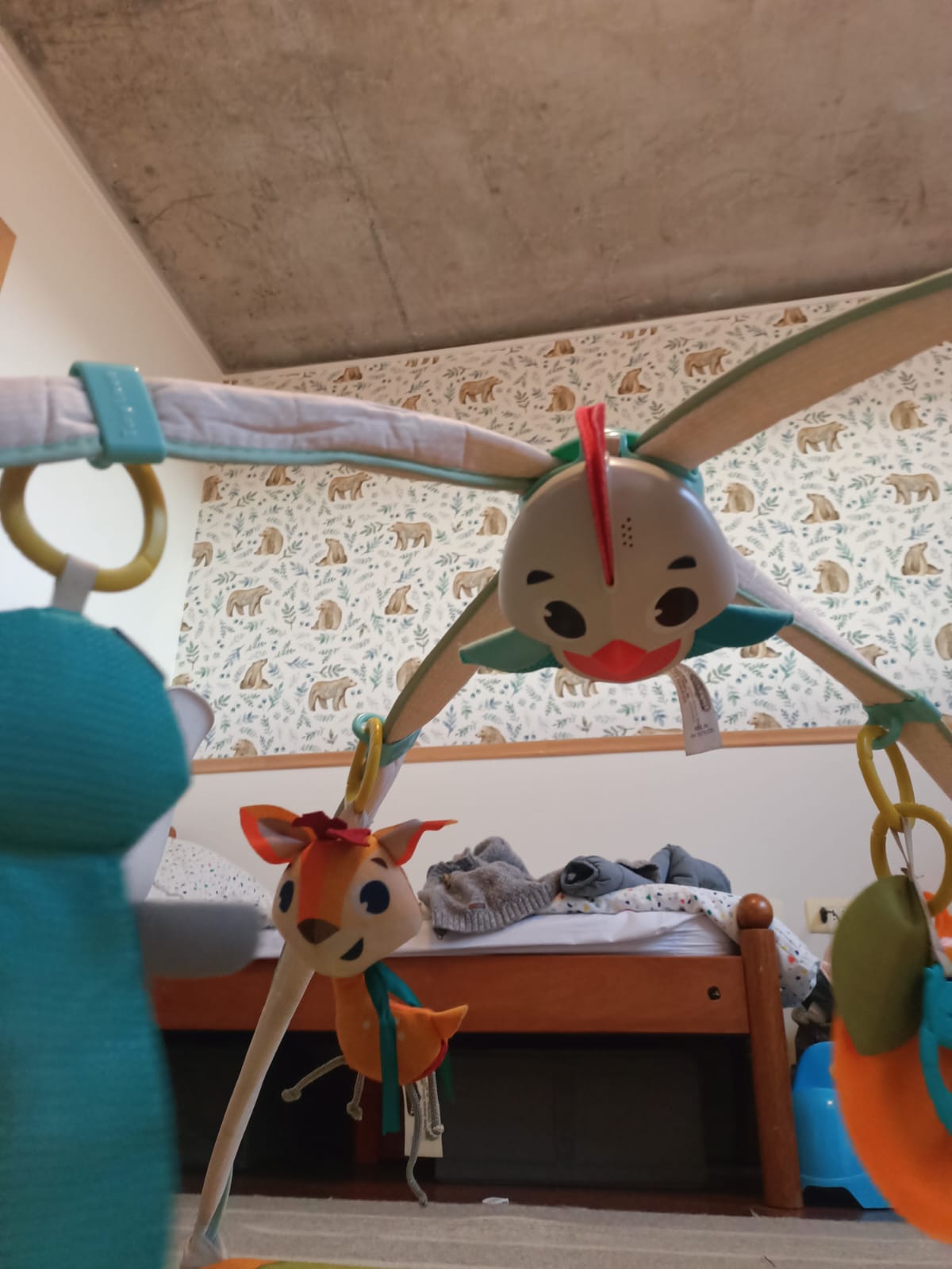 (#PG2955) Gimnasio Into the Forest Gymini Deluxe. Marca Tiny Love