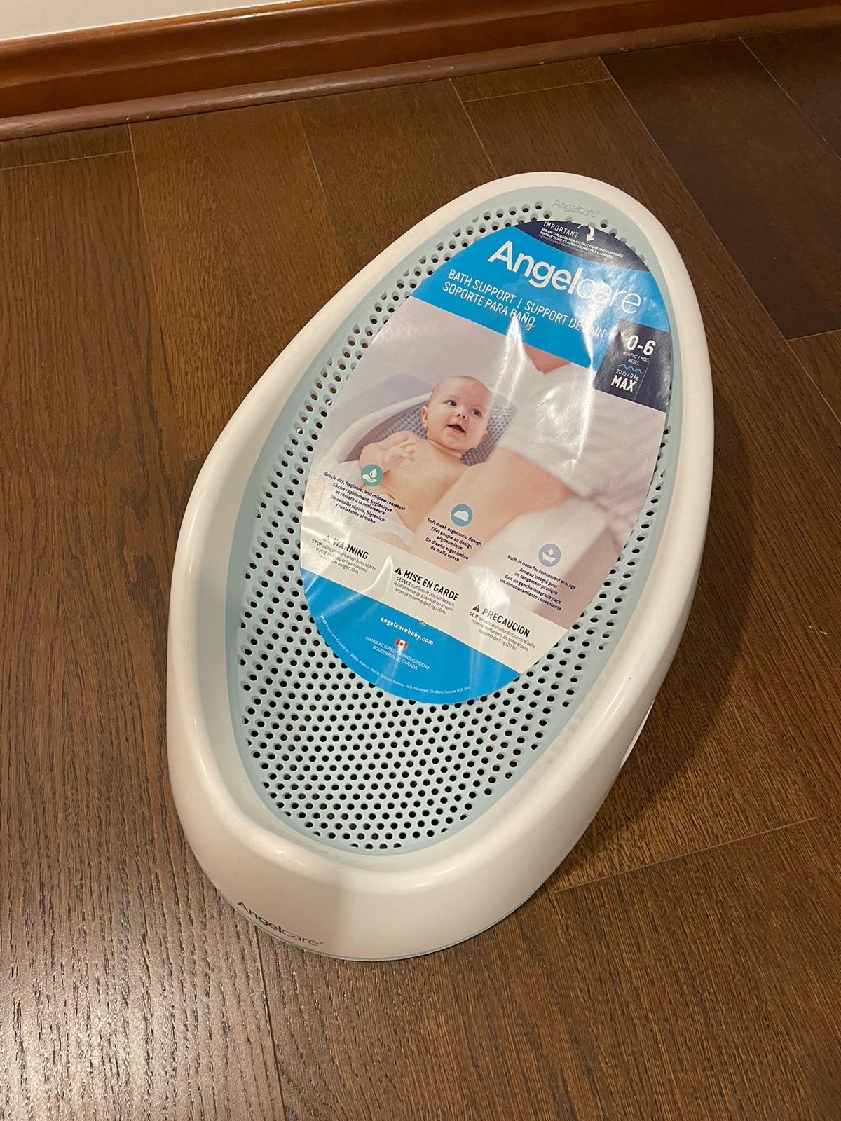 (#PG2969) Silla soporte para baño. Marca Angelcare