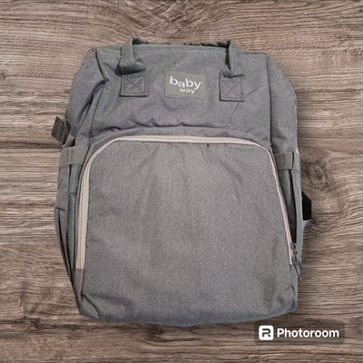 (#PG3014) Pañalera cambiador. Marca Baby Way