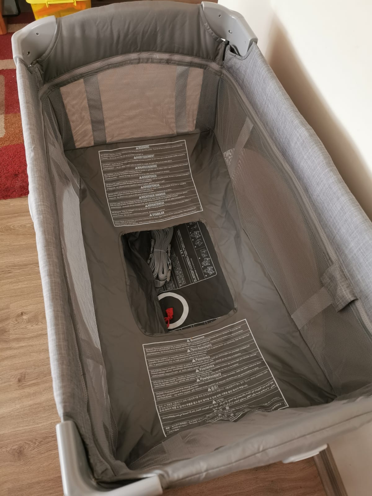 (#PG3022) Cuna Colecho + Colchón Flex. Marca Joie