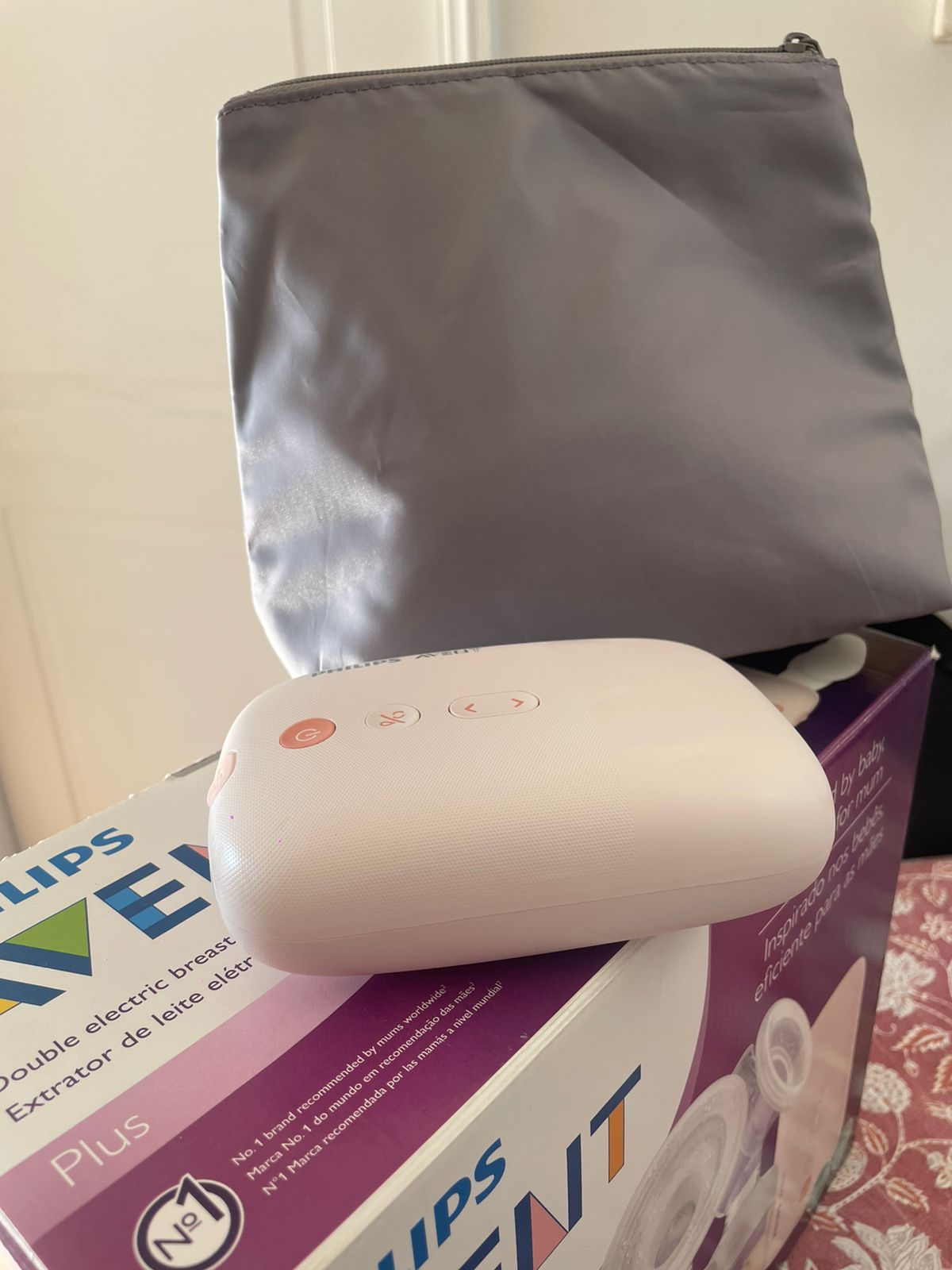 (#PG3032) Extractor eléctrico doble. Marca Avent Philips