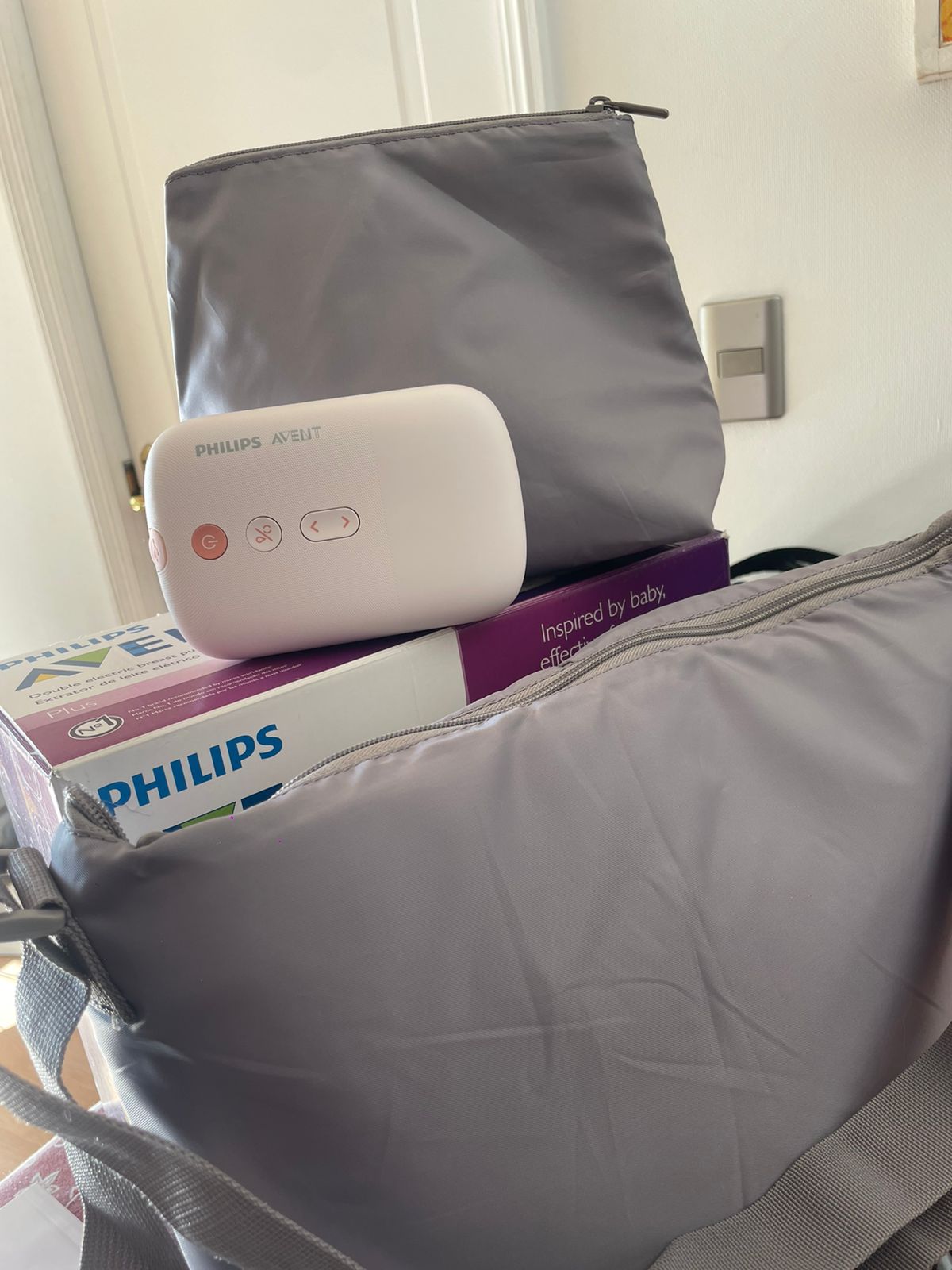 (#PG3032) Extractor eléctrico doble. Marca Avent Philips