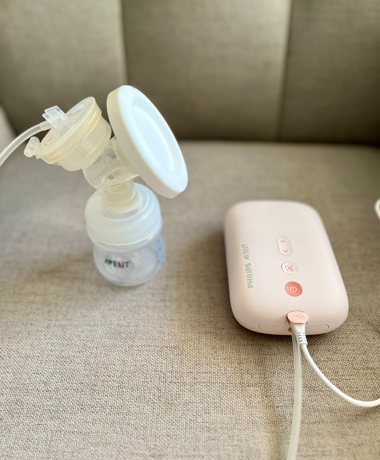 (#PG3026) Extractor de leche. Marca Philips Avent