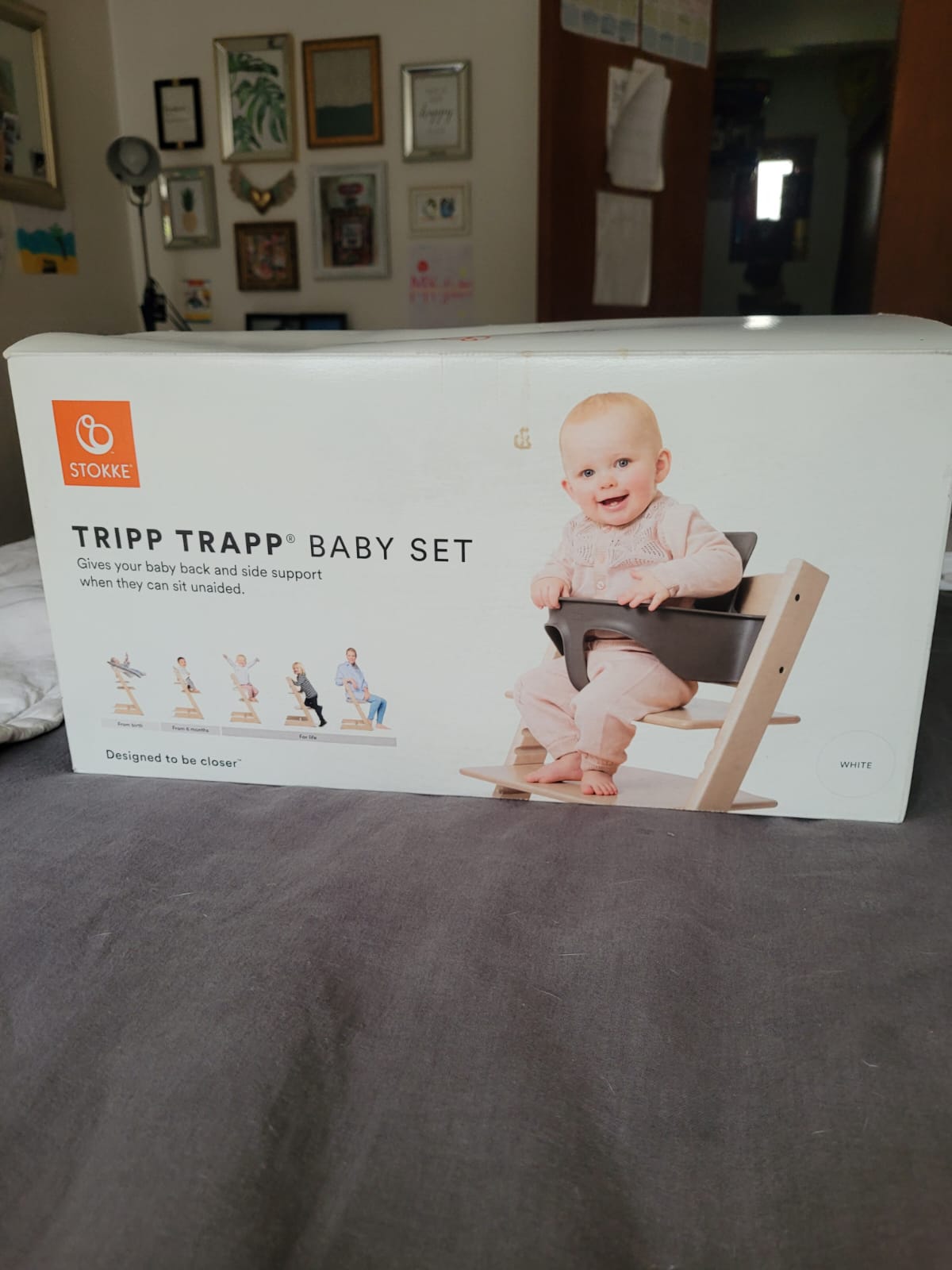 (#PG3057) Baby set para silla Tripp Trapp. Marca Stokke