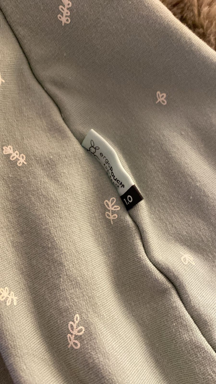 (#PG3060) Coccon Swaddle bag 1.0 TOG 0 a 3 meses. Marca Ergopouch