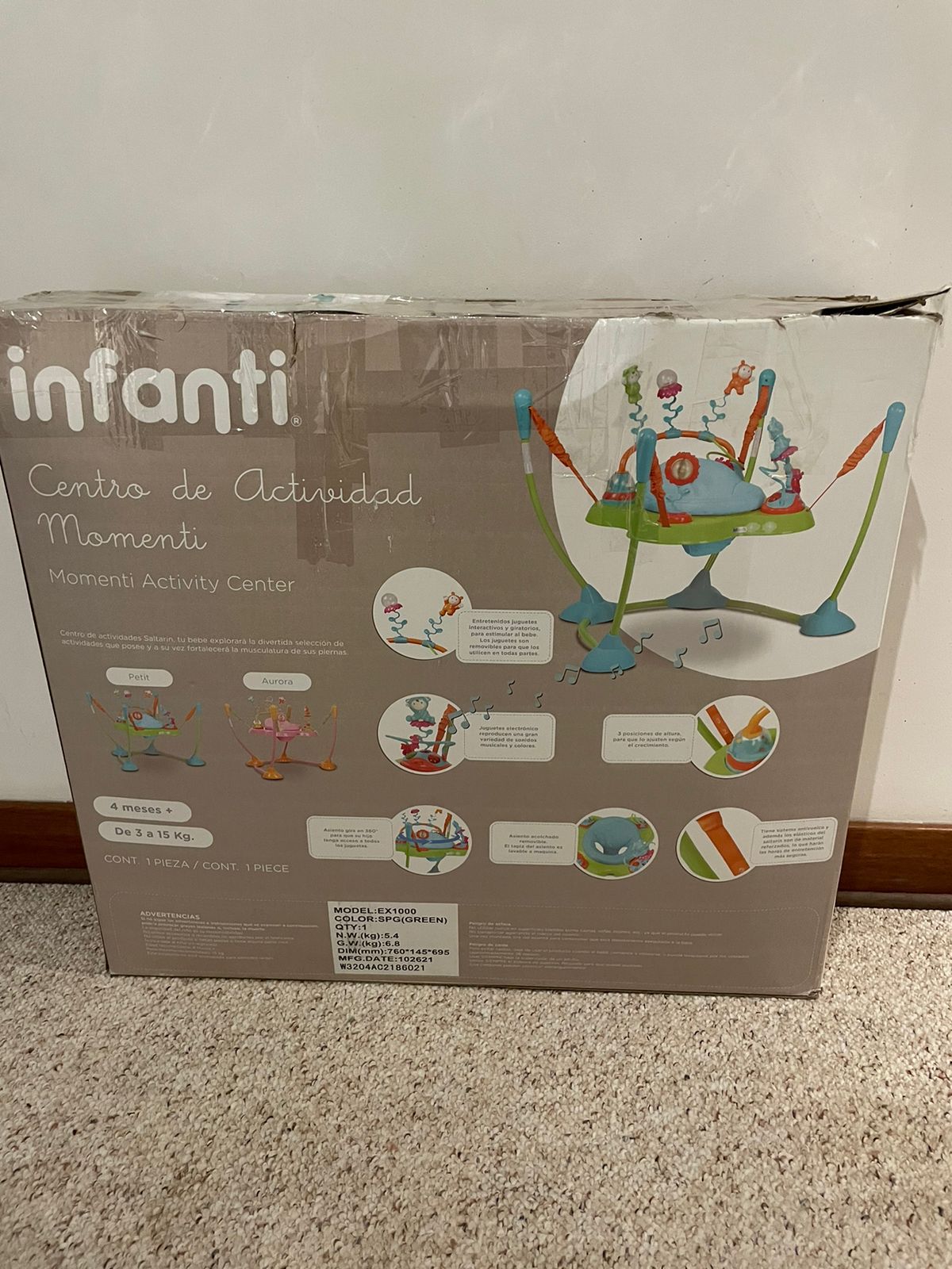 (#PG3090) Saltarina. Marca Infanti