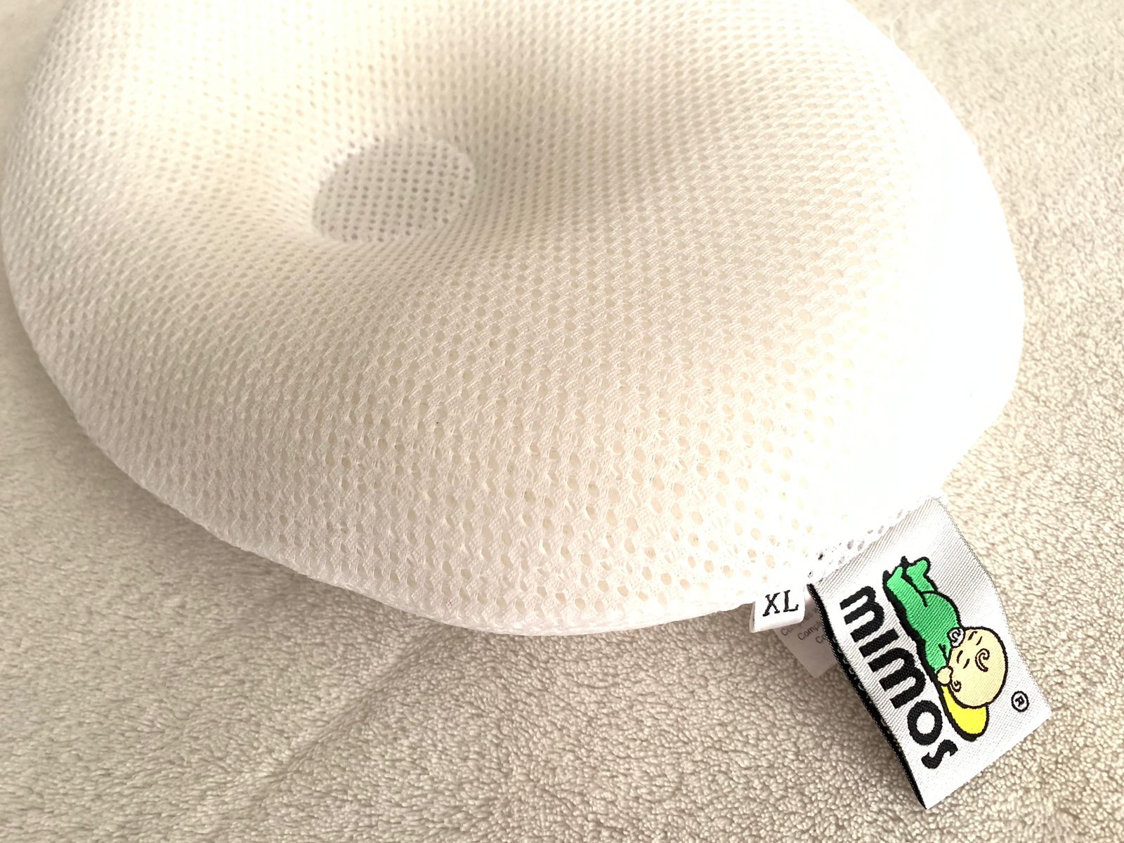 (#PG3095) Cojín postural XL (0-10 meses). Marca Mimos