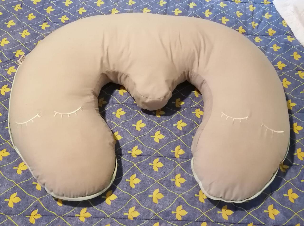 (#PG3102) Cojín de lactancia gemelar. Marca Nueve Lunas