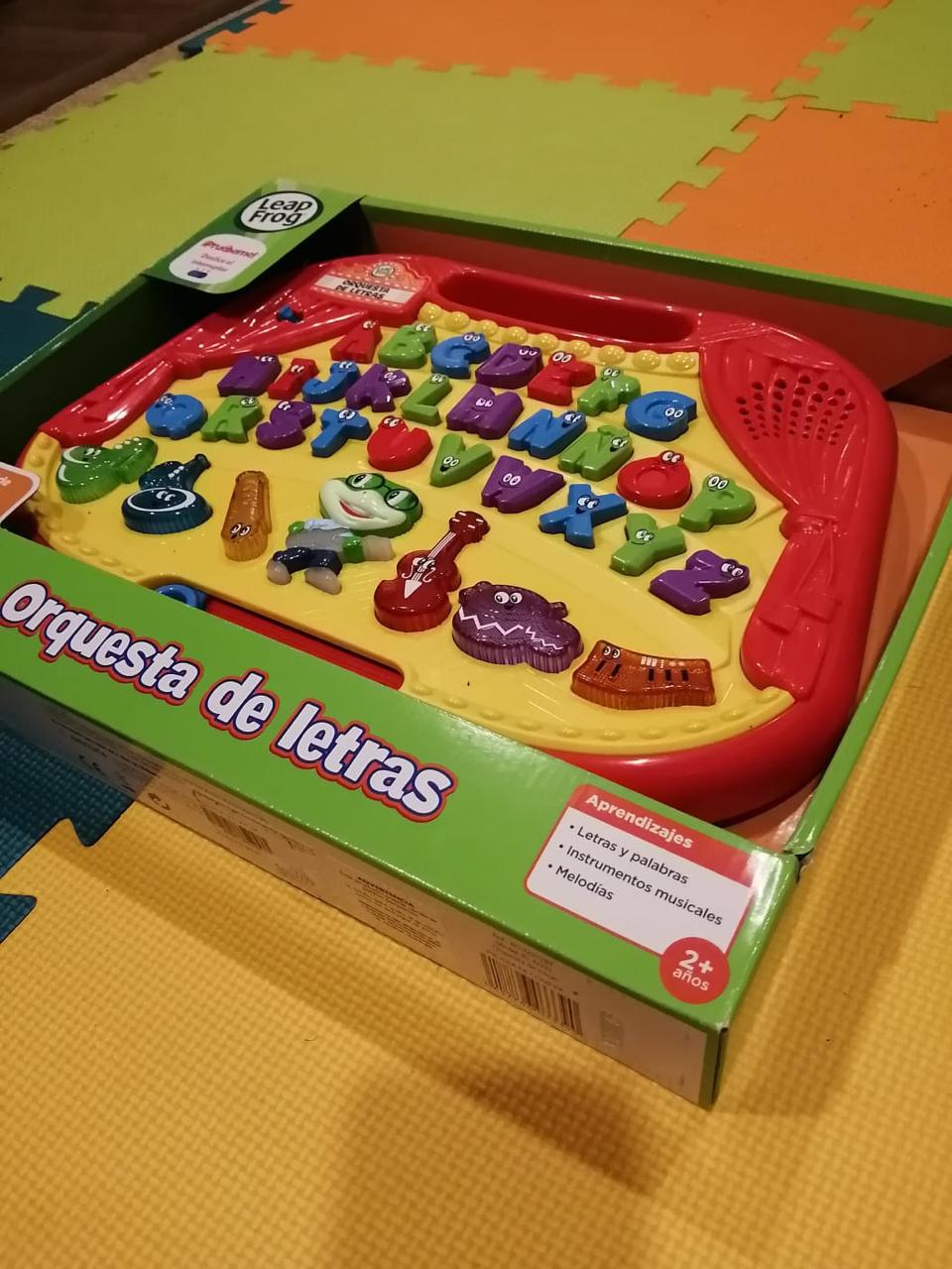 (#PG3109) Juguete orquesta de letras. Marca Leap Frog