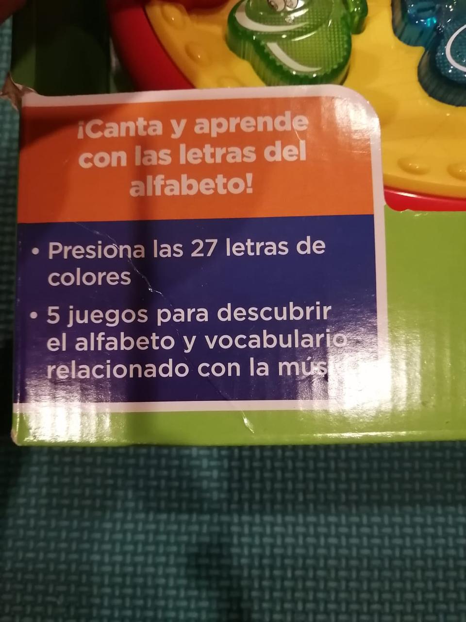 (#PG3109) Juguete orquesta de letras. Marca Leap Frog