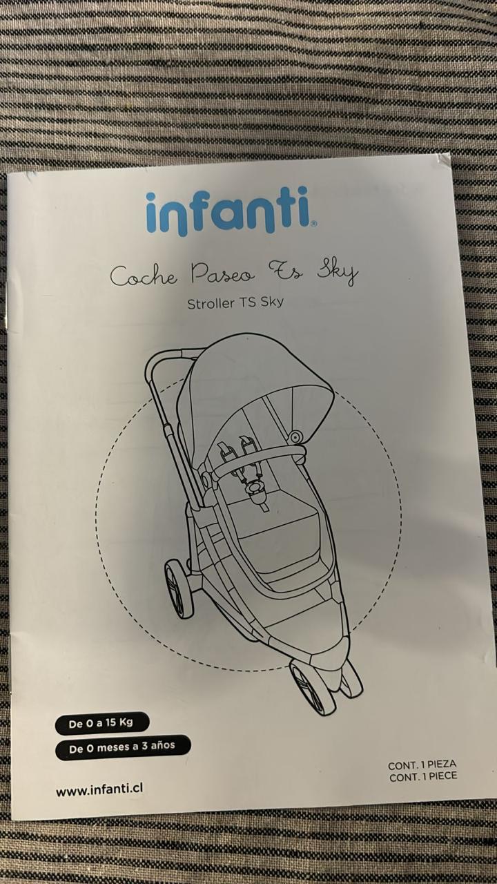 (#PG3114) Coche Travel System Sky. Marca Infanti