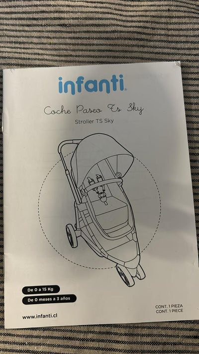 (#PG3114) Coche Travel System Sky. Marca Infanti