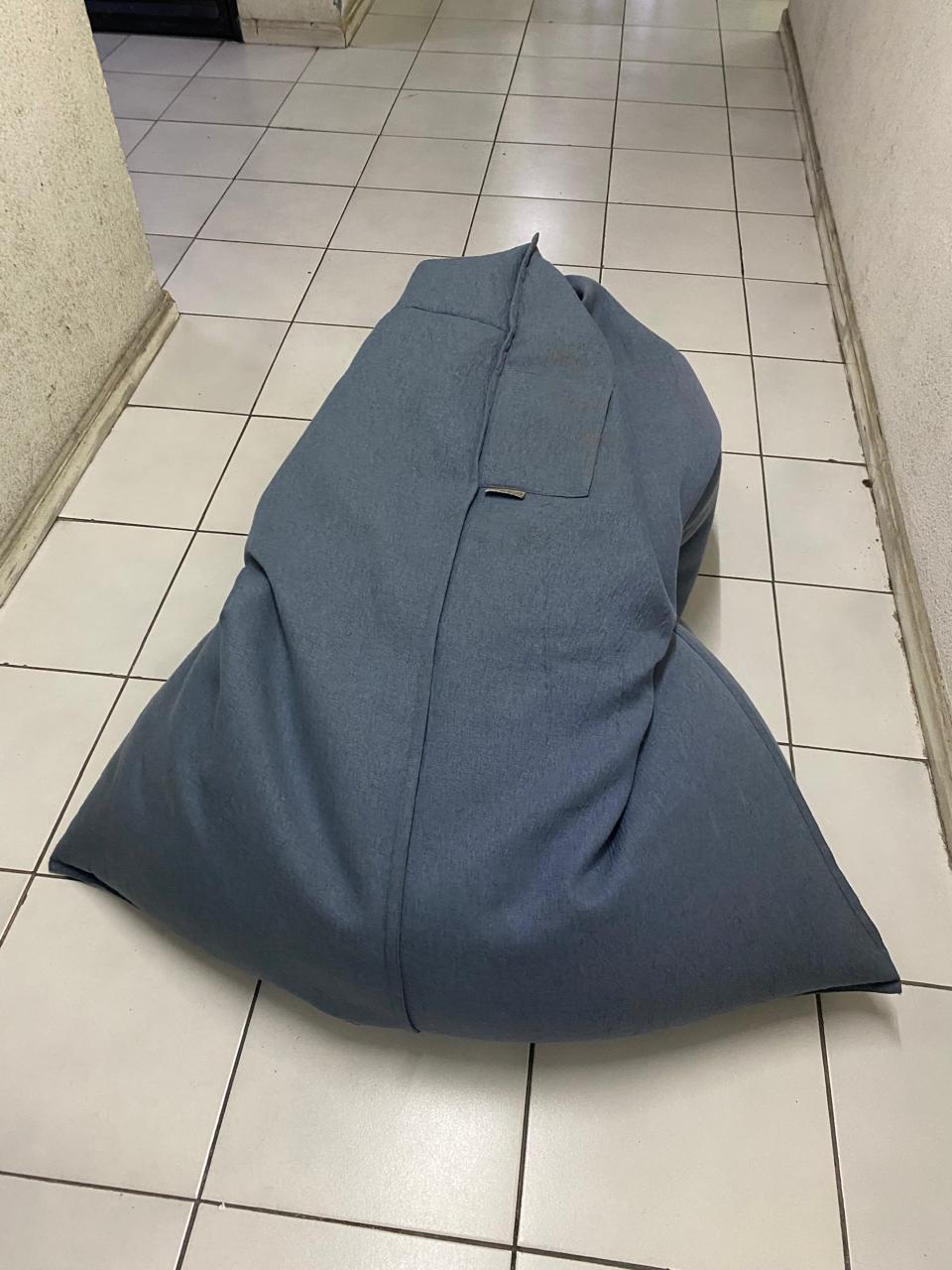 (#PG3119) Pouf. Marca Casa & Ideas