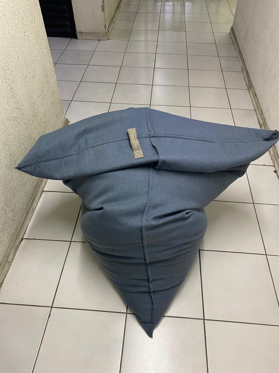 (#PG3119) Pouf. Marca Casa & Ideas