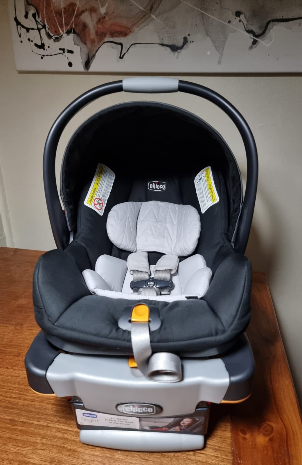 (#PG3124) Silla de auto Nido Keyfit 30. Marca Chicco
