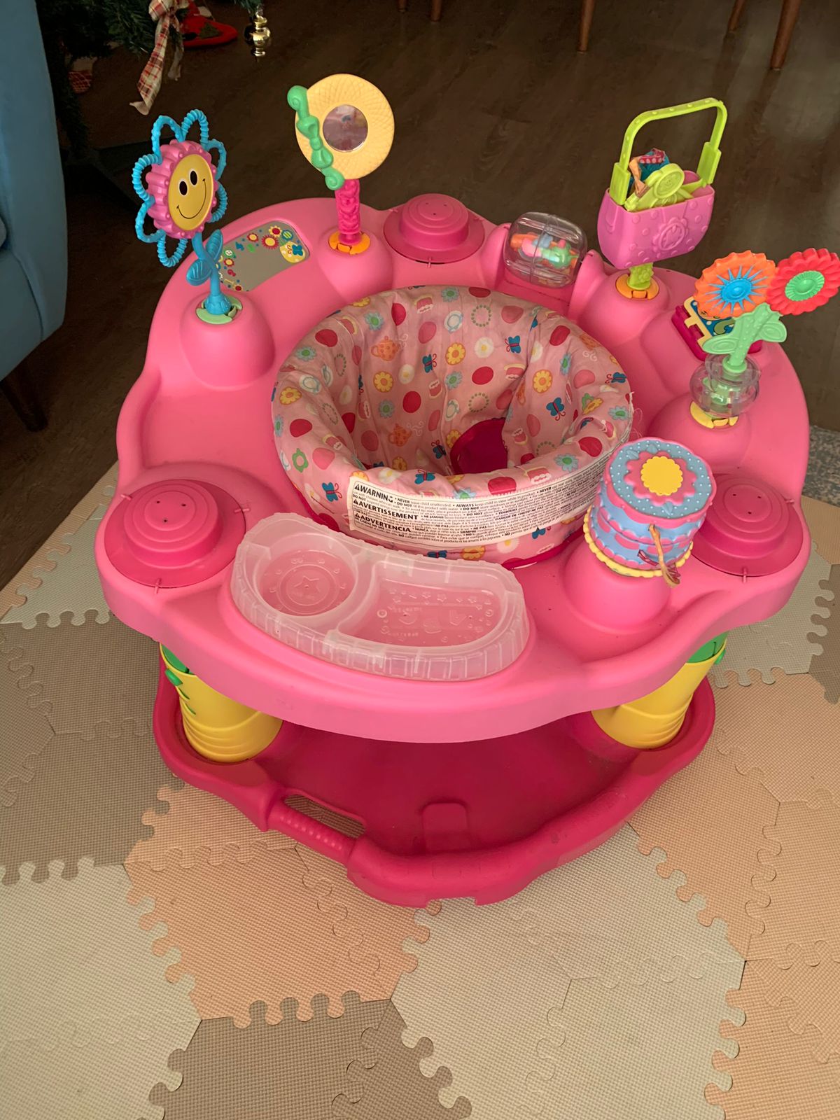 (#PG3144) Saltarina estación de juego. Marca Evenflo