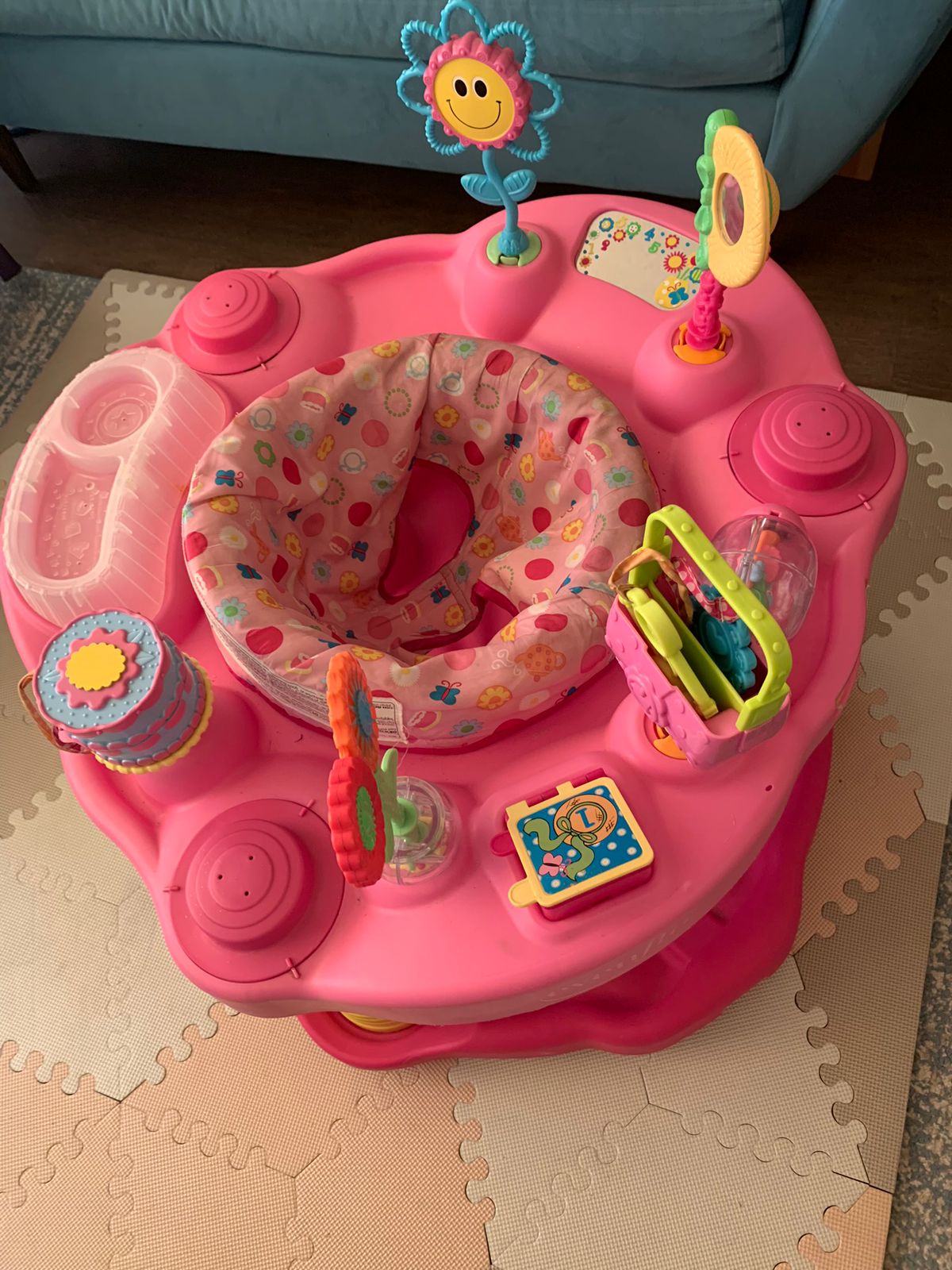 (#PG3144) Saltarina estación de juego. Marca Evenflo