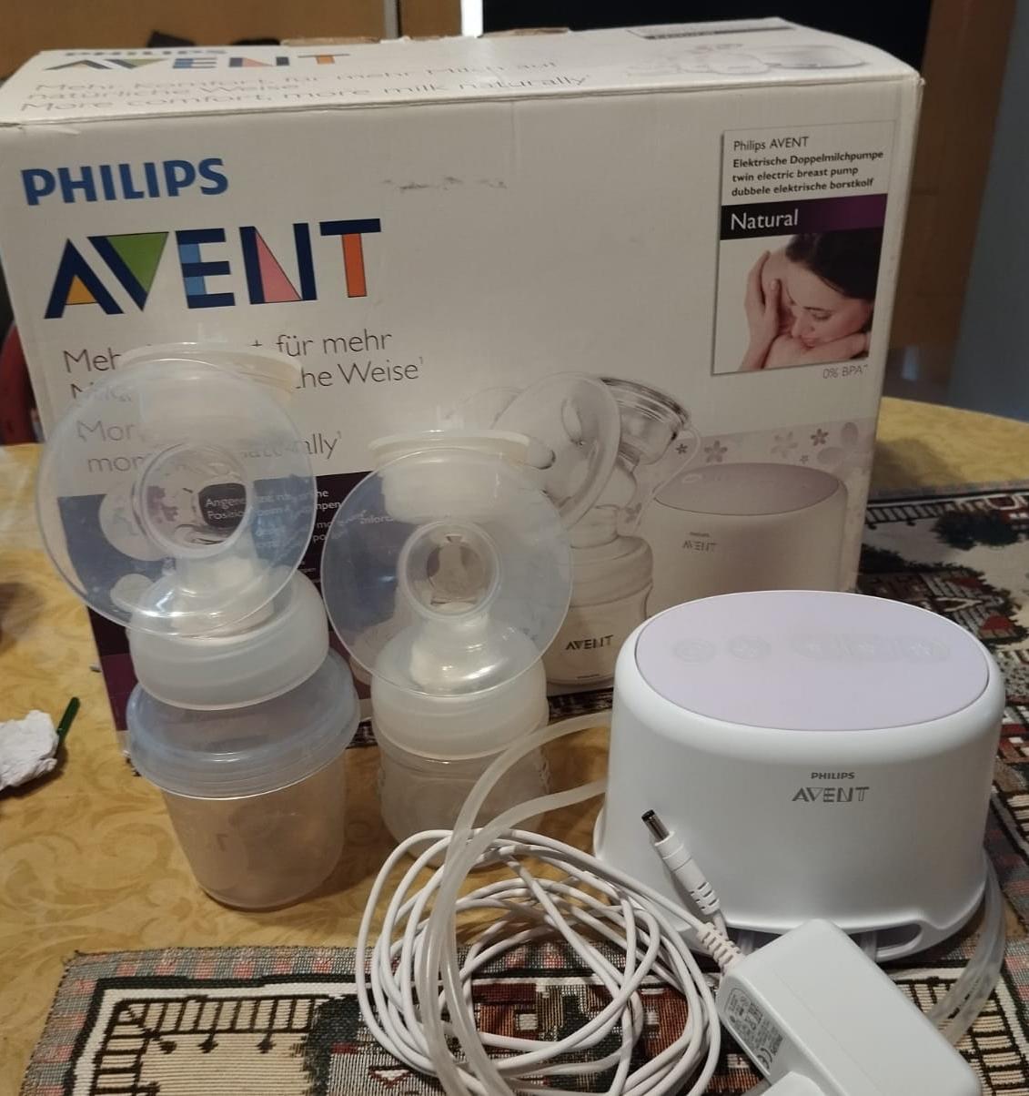 (#PG3146) Extractor de leche eléctrico. Marca Avent