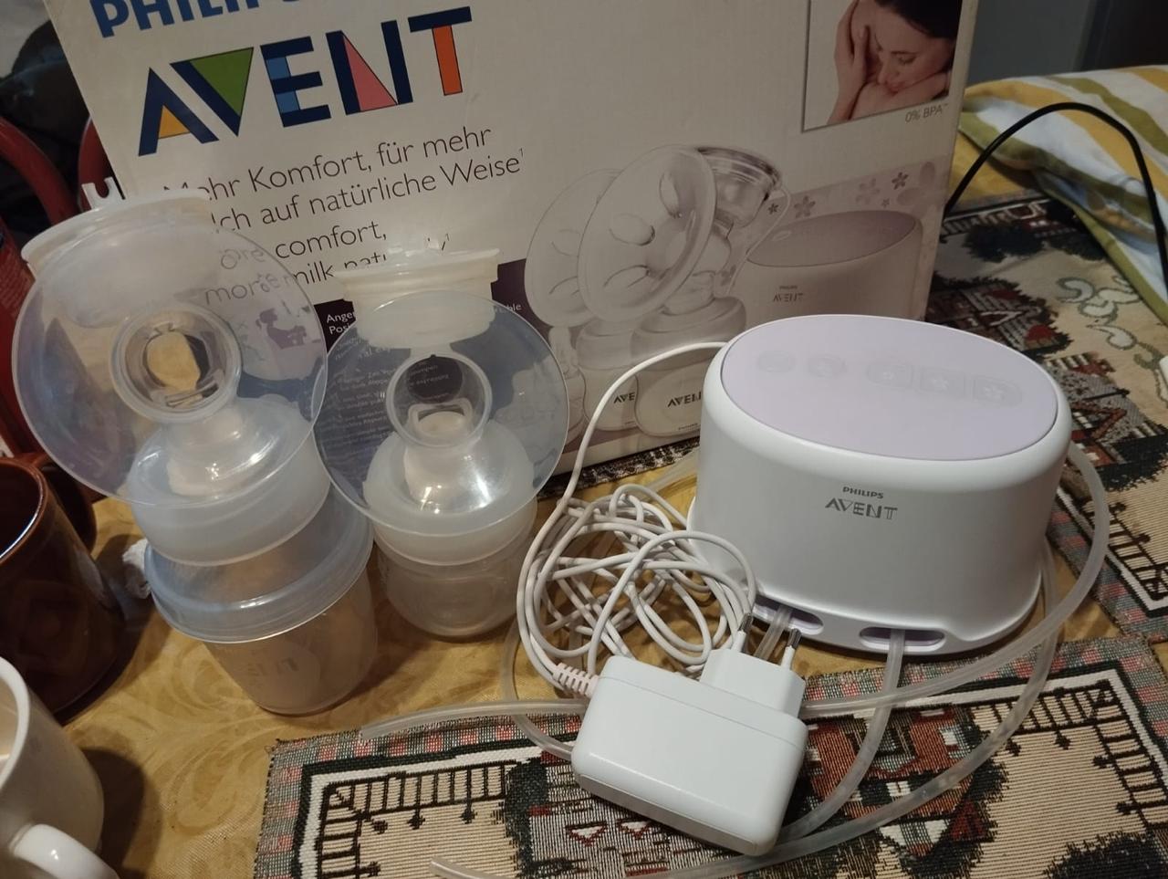 (#PG3146) Extractor de leche eléctrico. Marca Avent