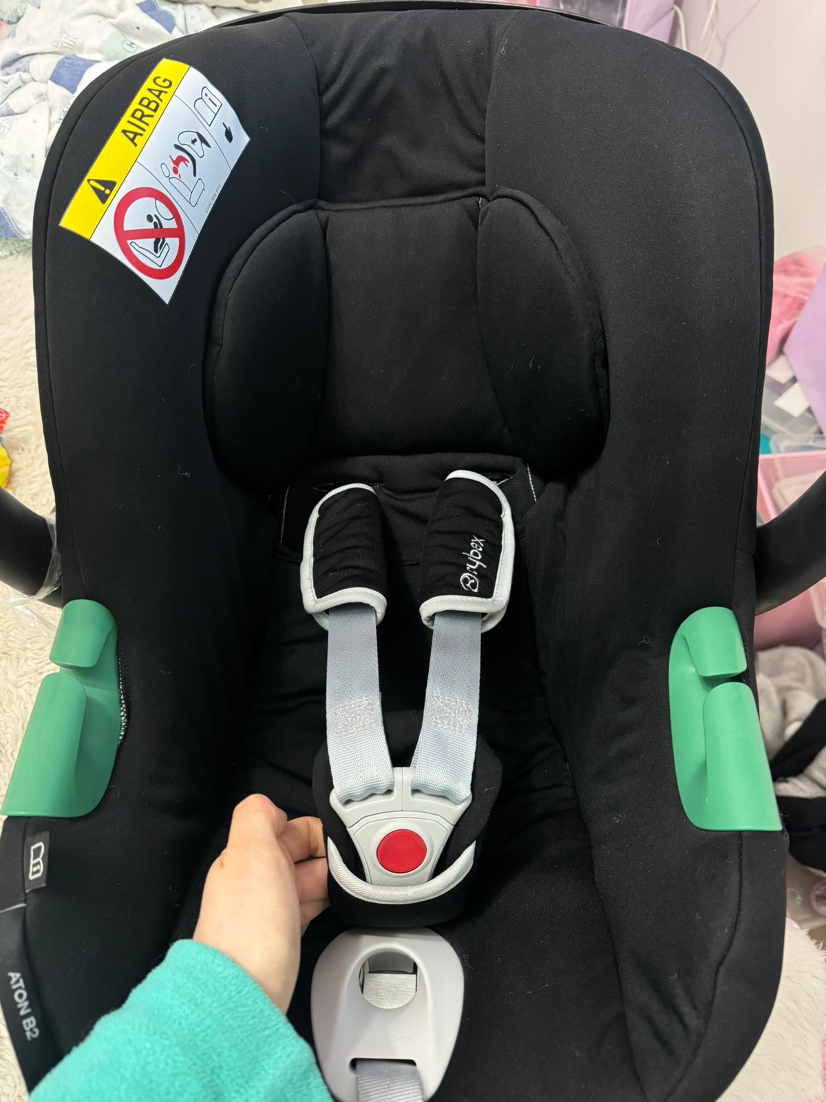 (#PG3192) Silla Aton B2. Marca Cybex