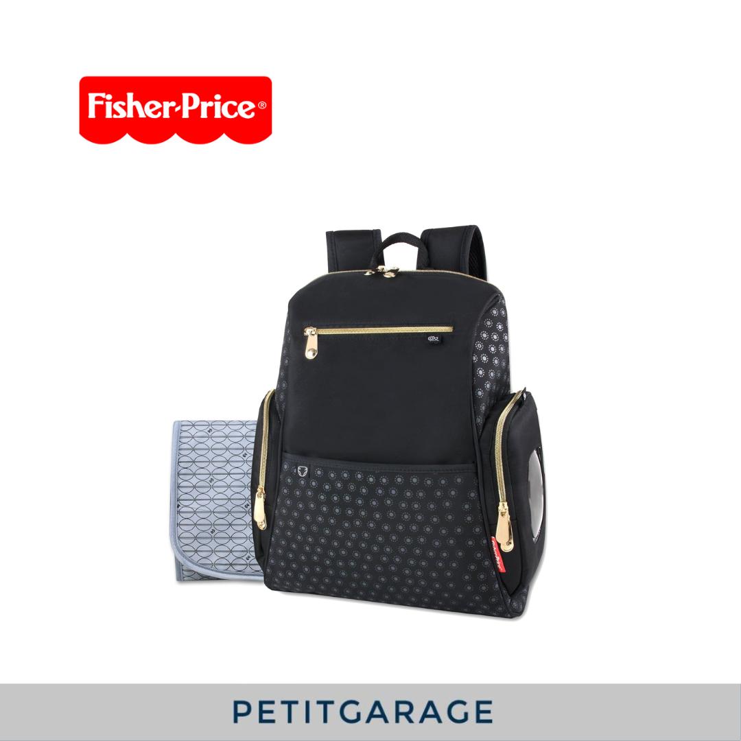 (#PG3193) Mochila maternal pañalera. Marca Fisher Price