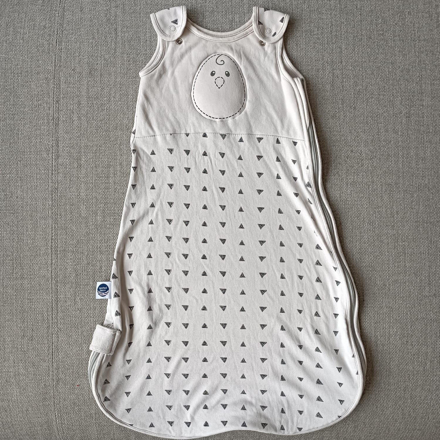 (#PG3226) Saquito de dormir talla 0-6 meses TOG 0.5. Marca Nested Bean