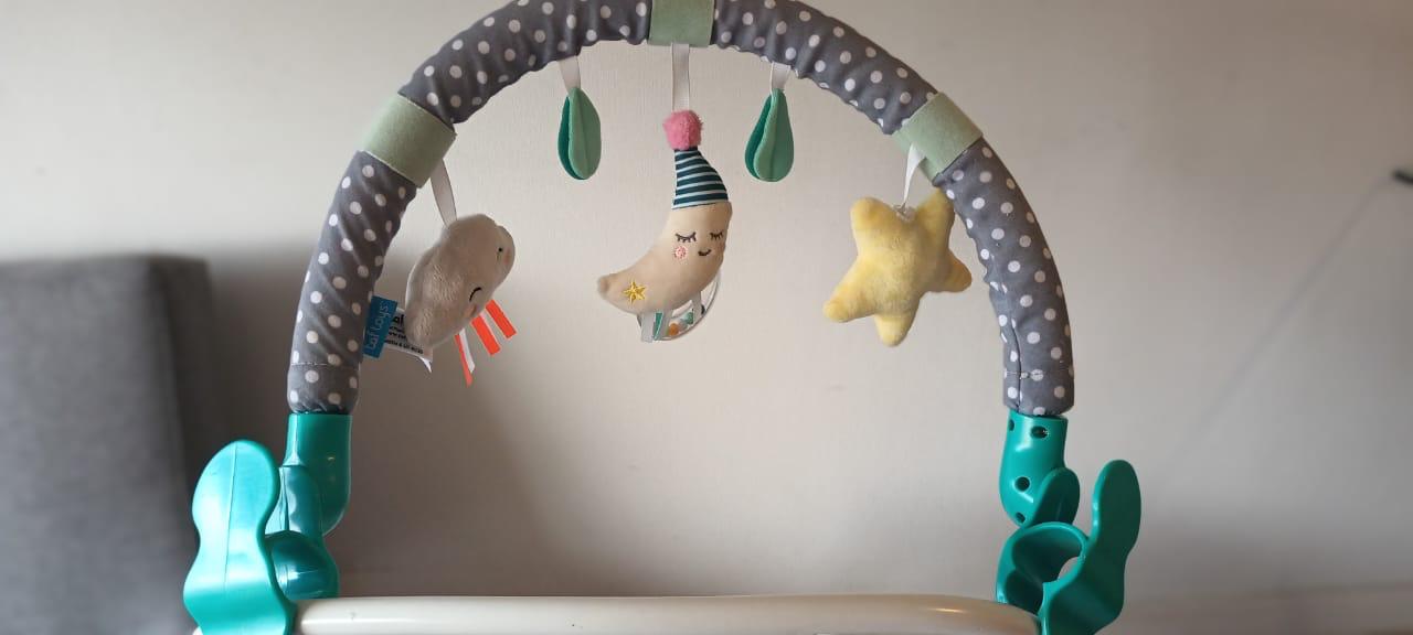 (#PG3232) Arco con sonido luna. Marca Taf Toys