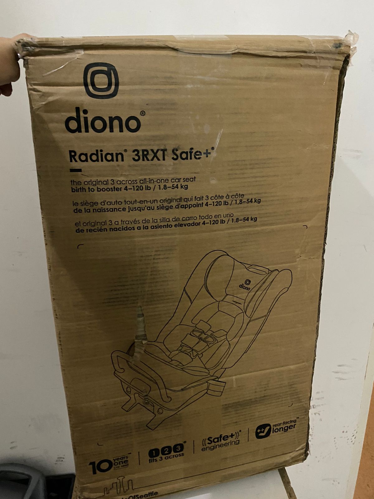 (#PG3252) Silla de auto Radian 3RXT Safe Plus. Marca Diono