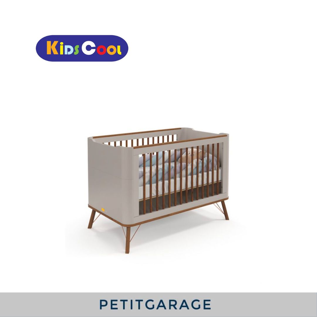 (#PG3241) Cuna de madera Albi 3 en 1. Marca Kidscool