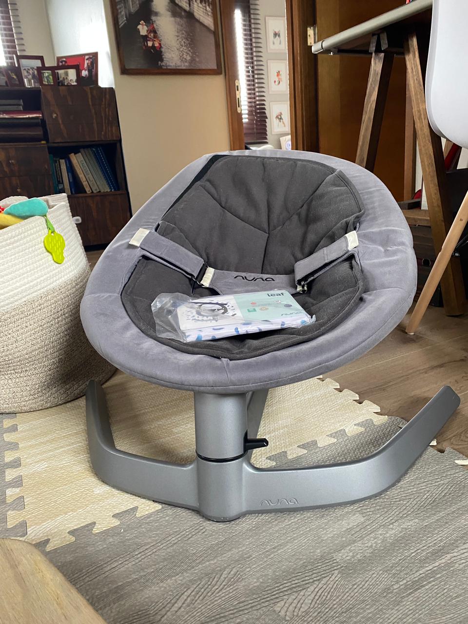 (#PG3267) Mecedora bebé Nuna Leaf. Marca Nuna