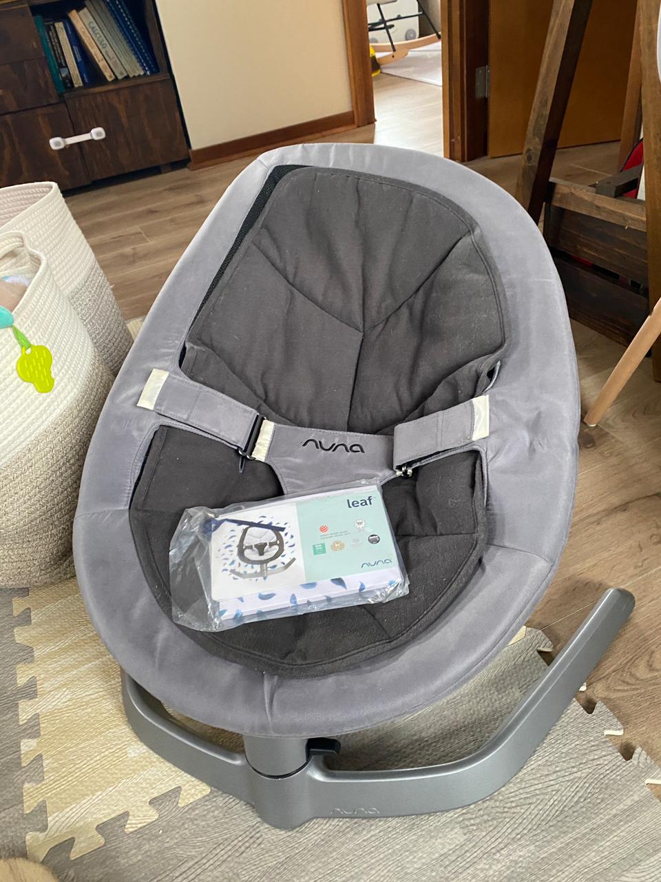 (#PG3267) Mecedora bebé Nuna Leaf. Marca Nuna